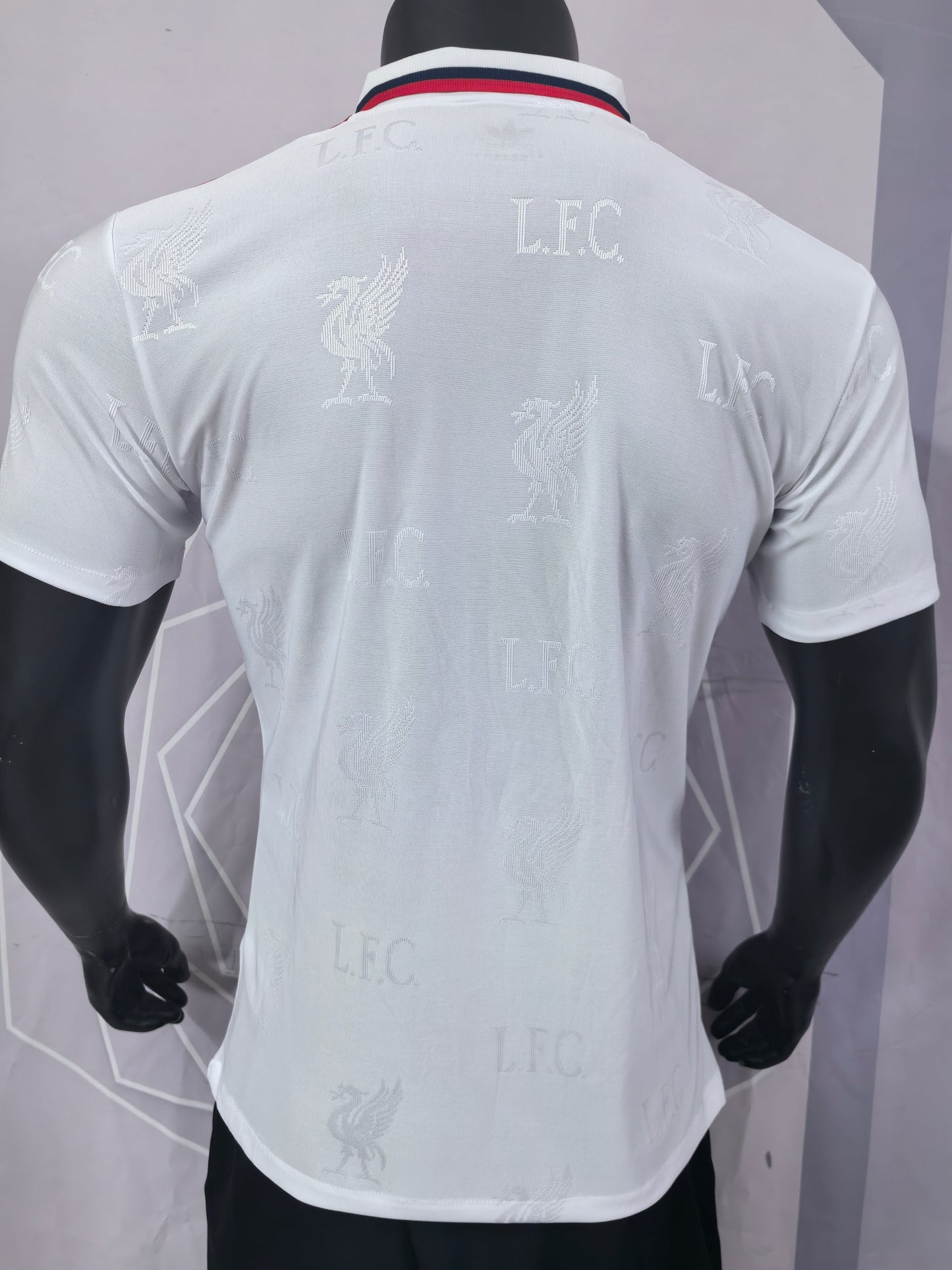 Liverpool White Special Edition Custom Edition Soccer Jersey