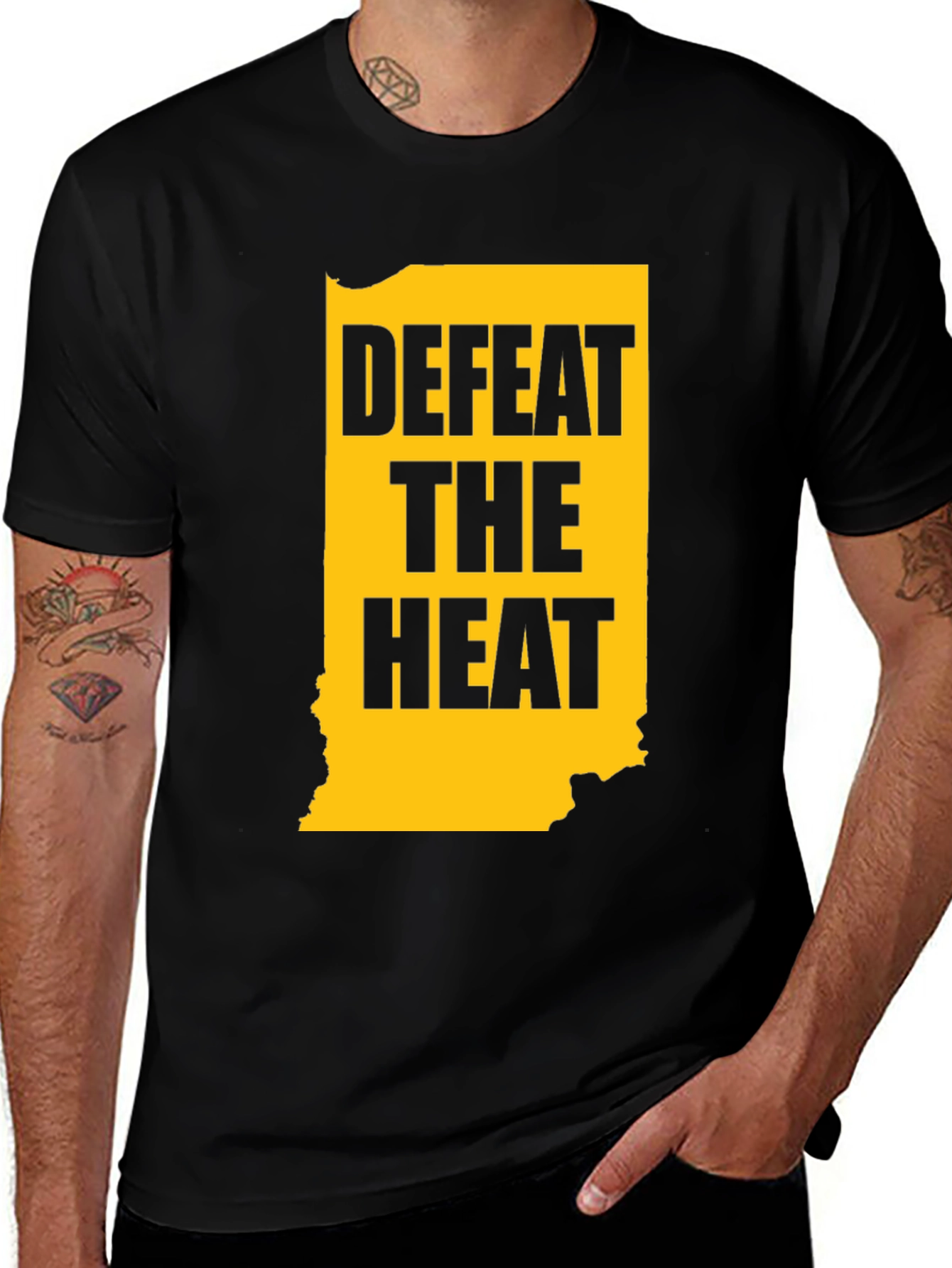 Defeat The Heat Indiana State T-Shirt
