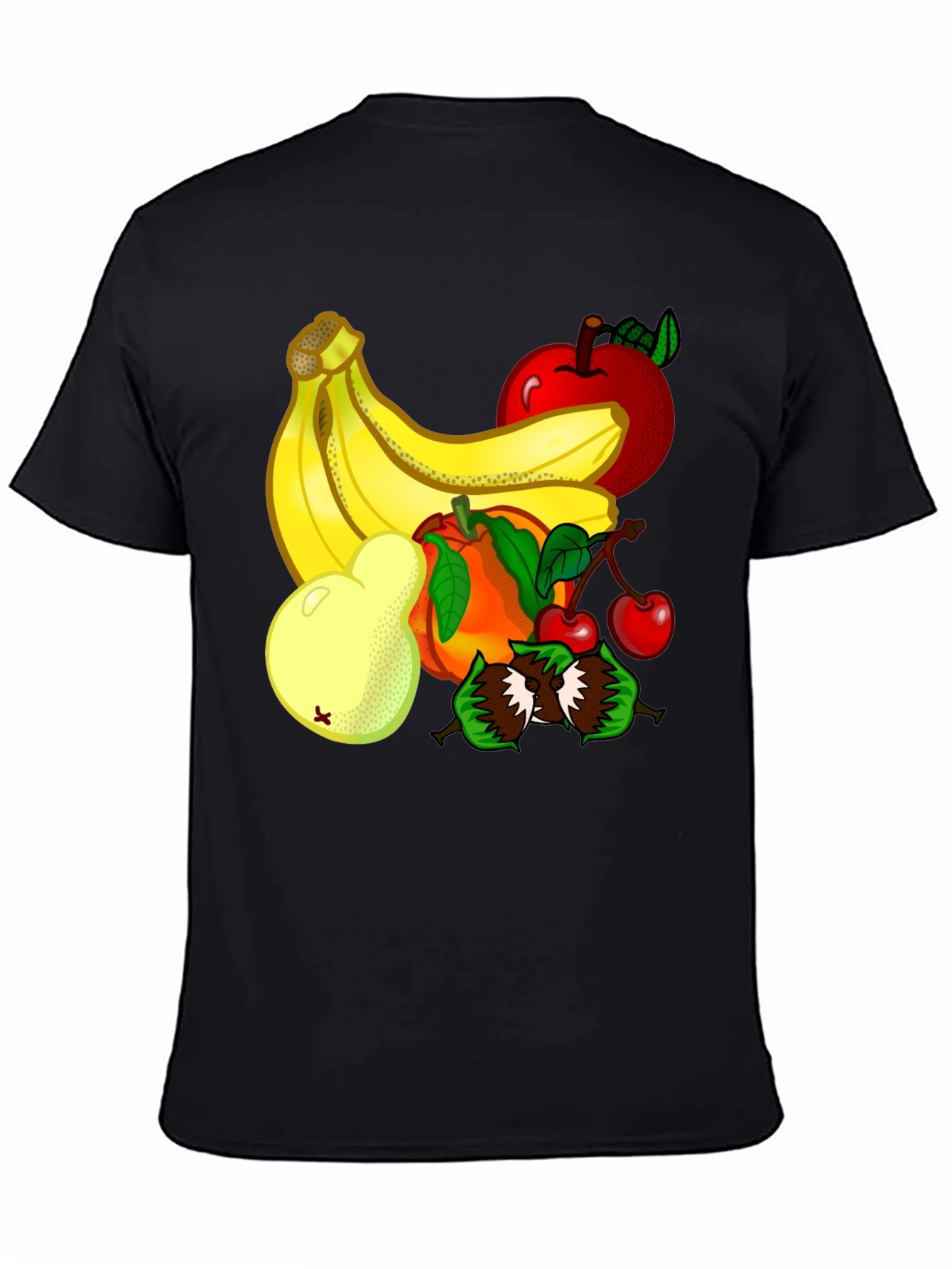 Fruitful Fun Black Tee