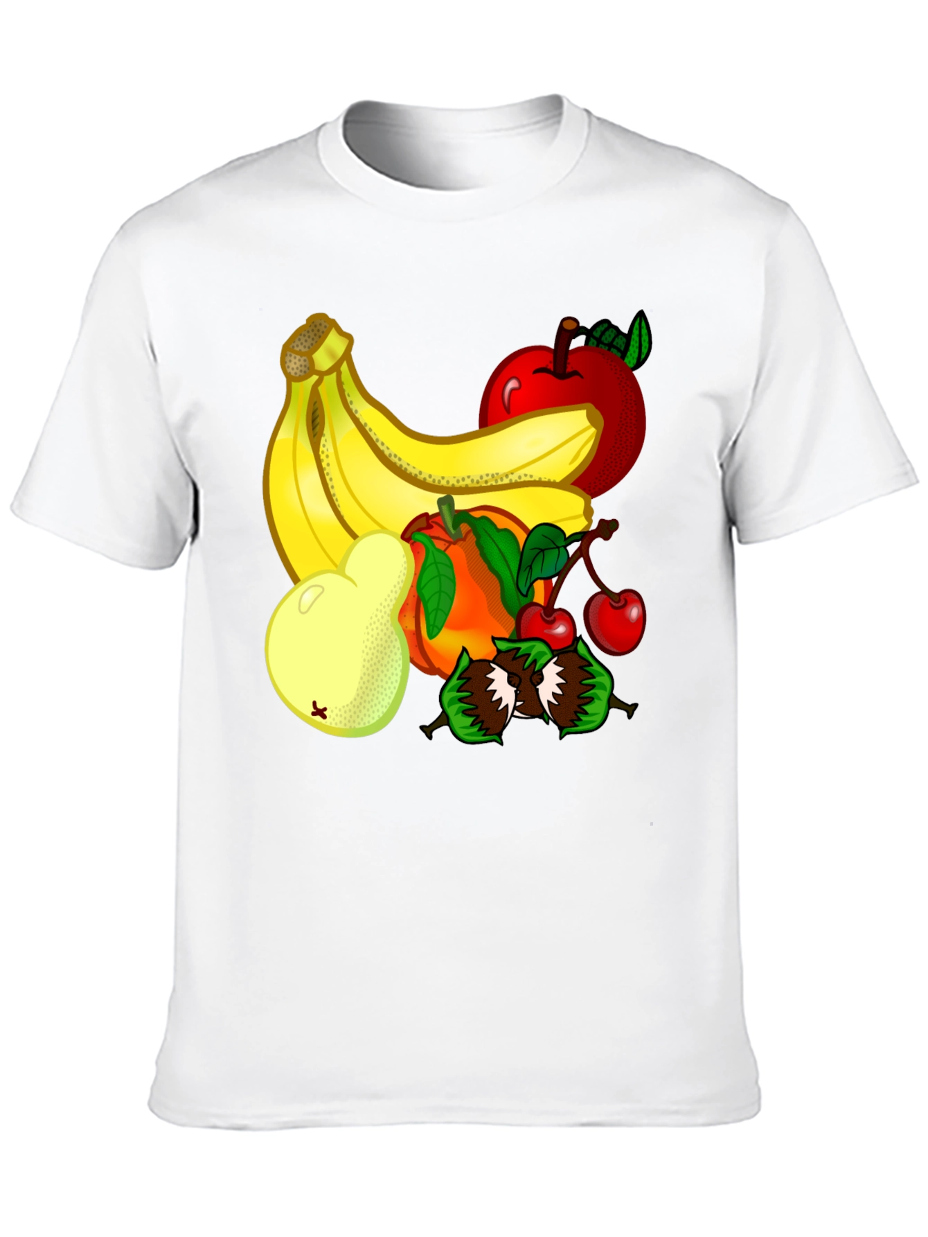 Fruitful Fun Black Tee