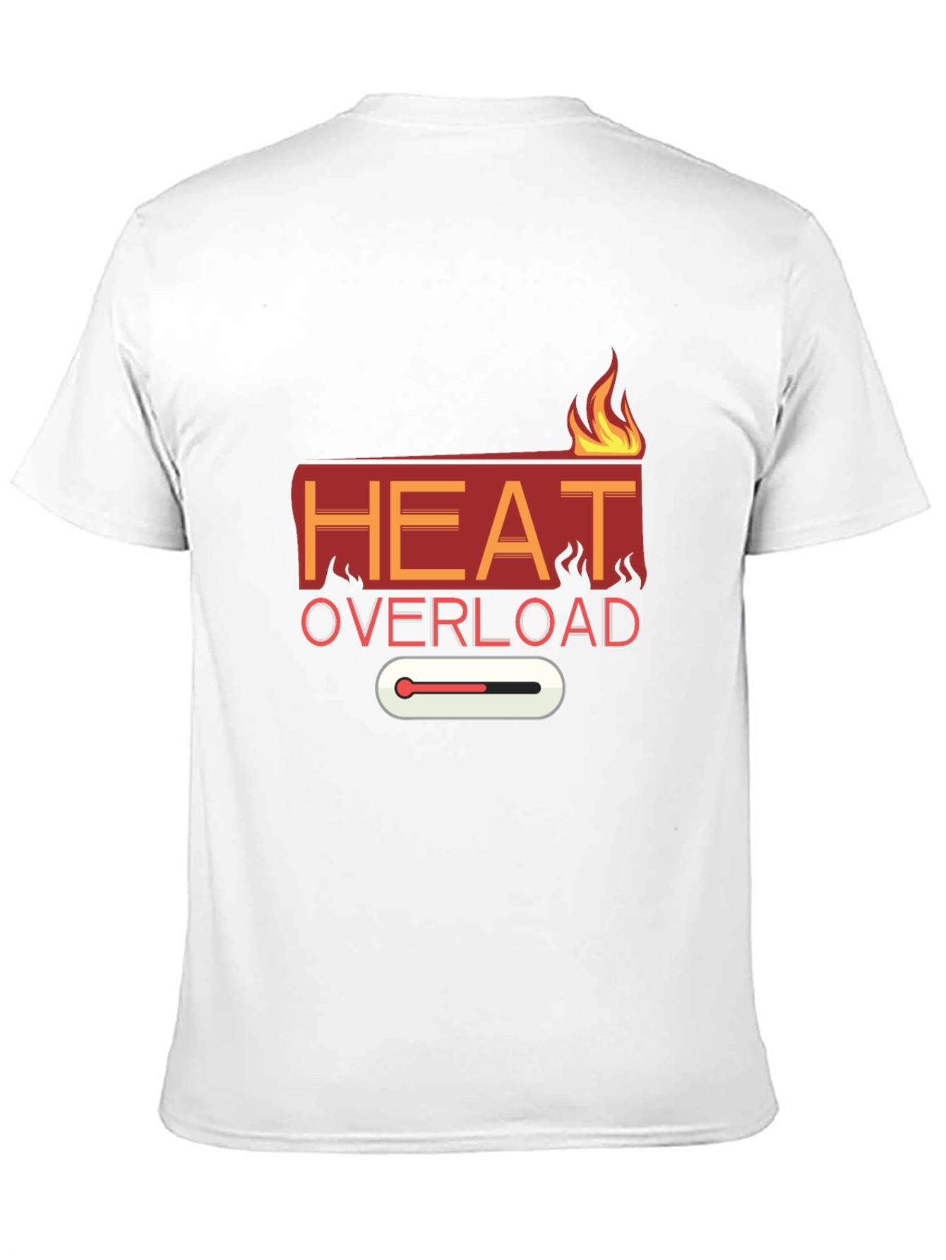 Heat Overload Graphic Tee - Black Casual T-Shirt