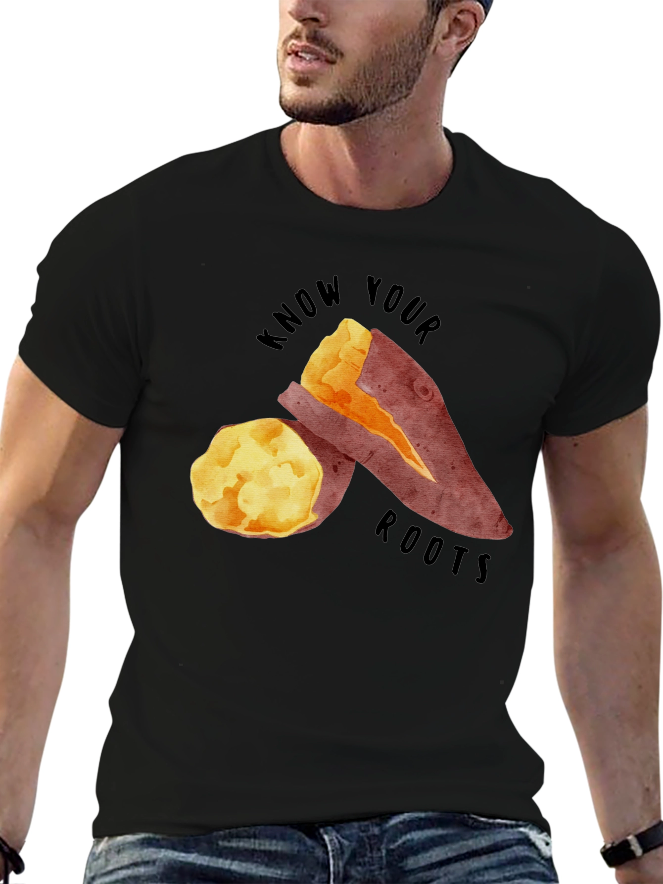 Know Your Roots Sweet Potato T-Shirt