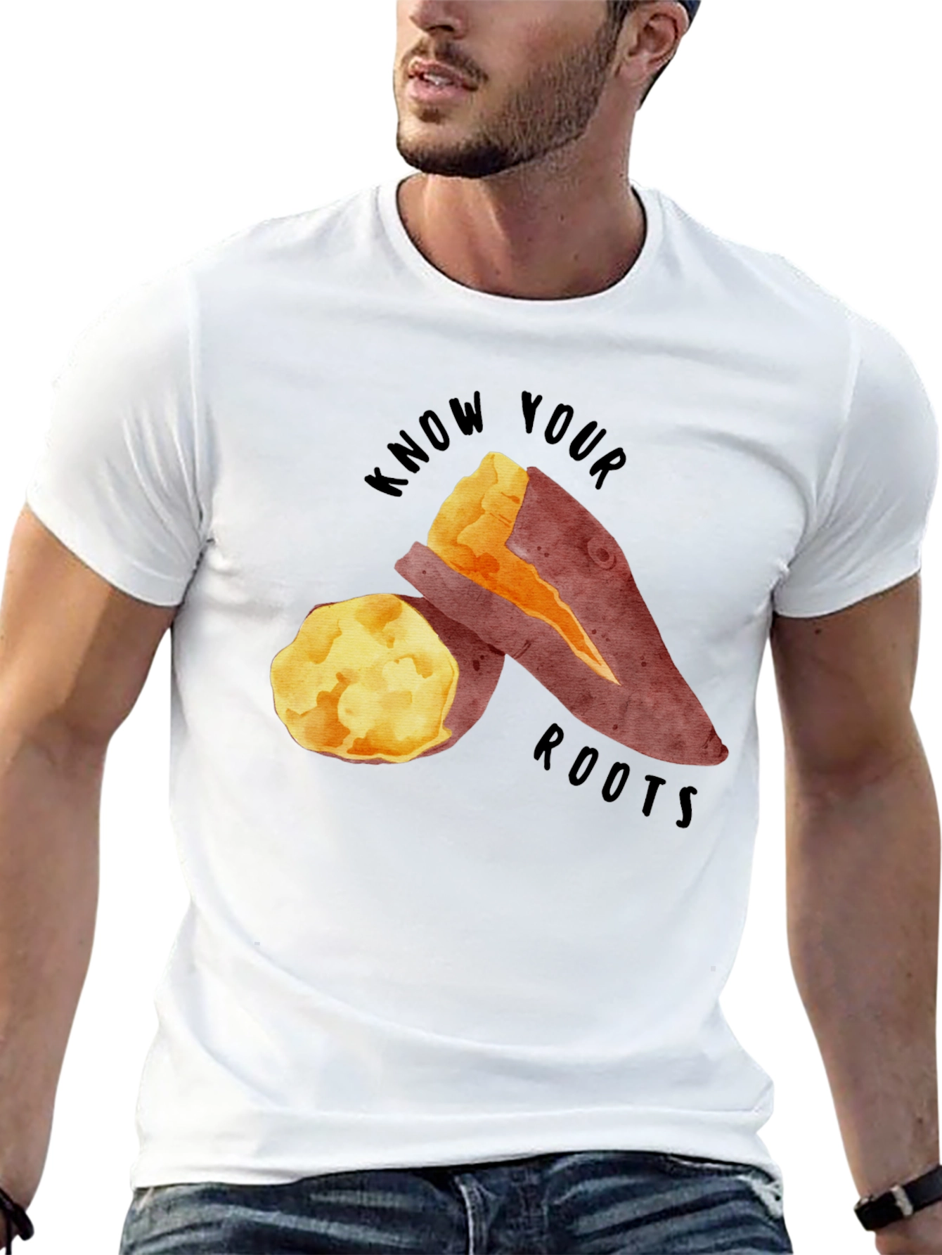 Know Your Roots Sweet Potato T-Shirt