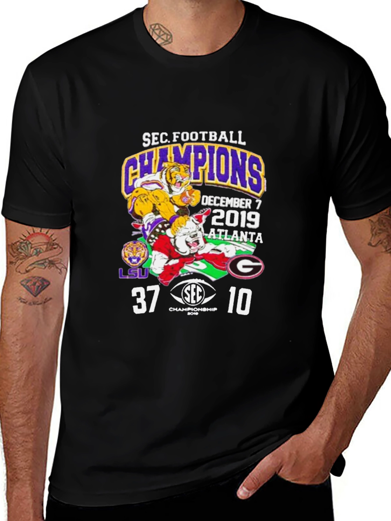 SEC Football Champions 2019 T-Shirt