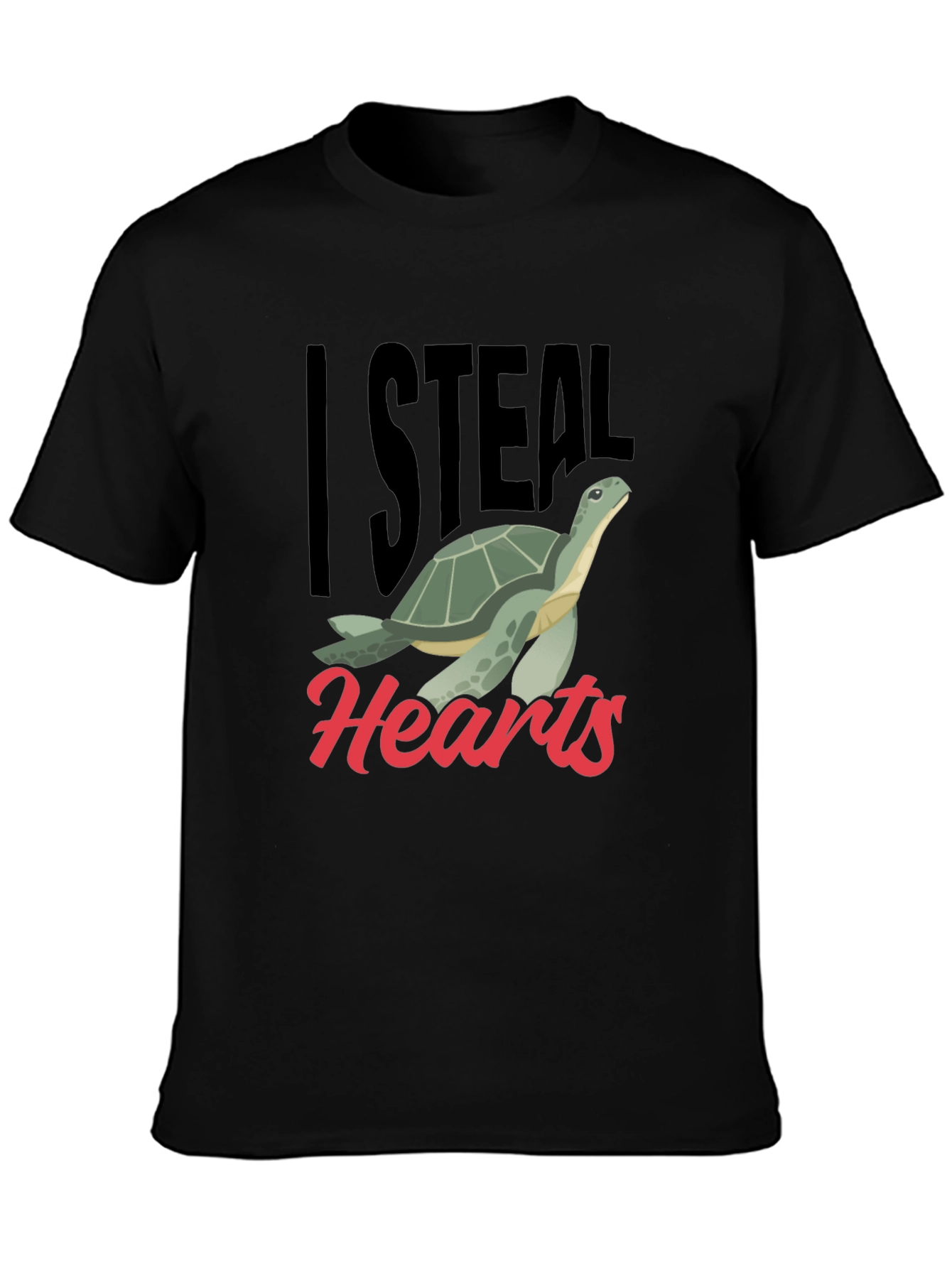 I Steal Hearts Turtle T-Shirt