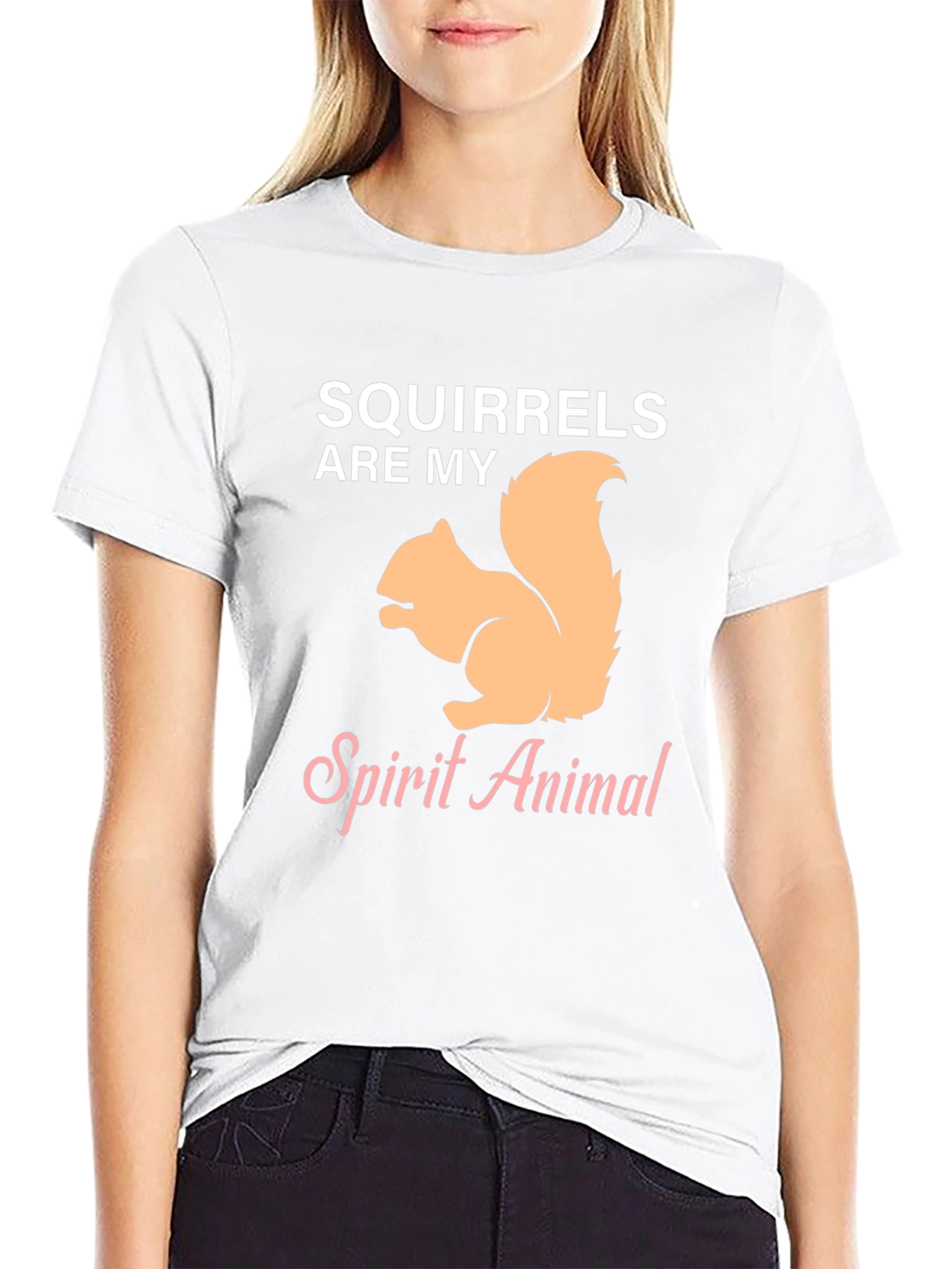 Squirrels Are My Spirit Animal Graphic T-Shirt