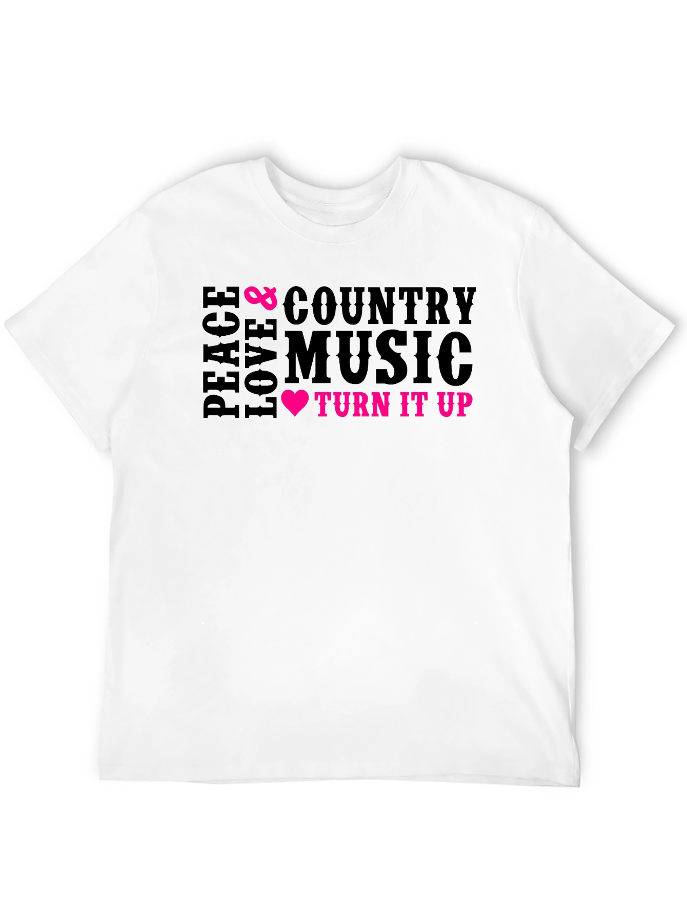 Peace Love Country Music T-Shirt