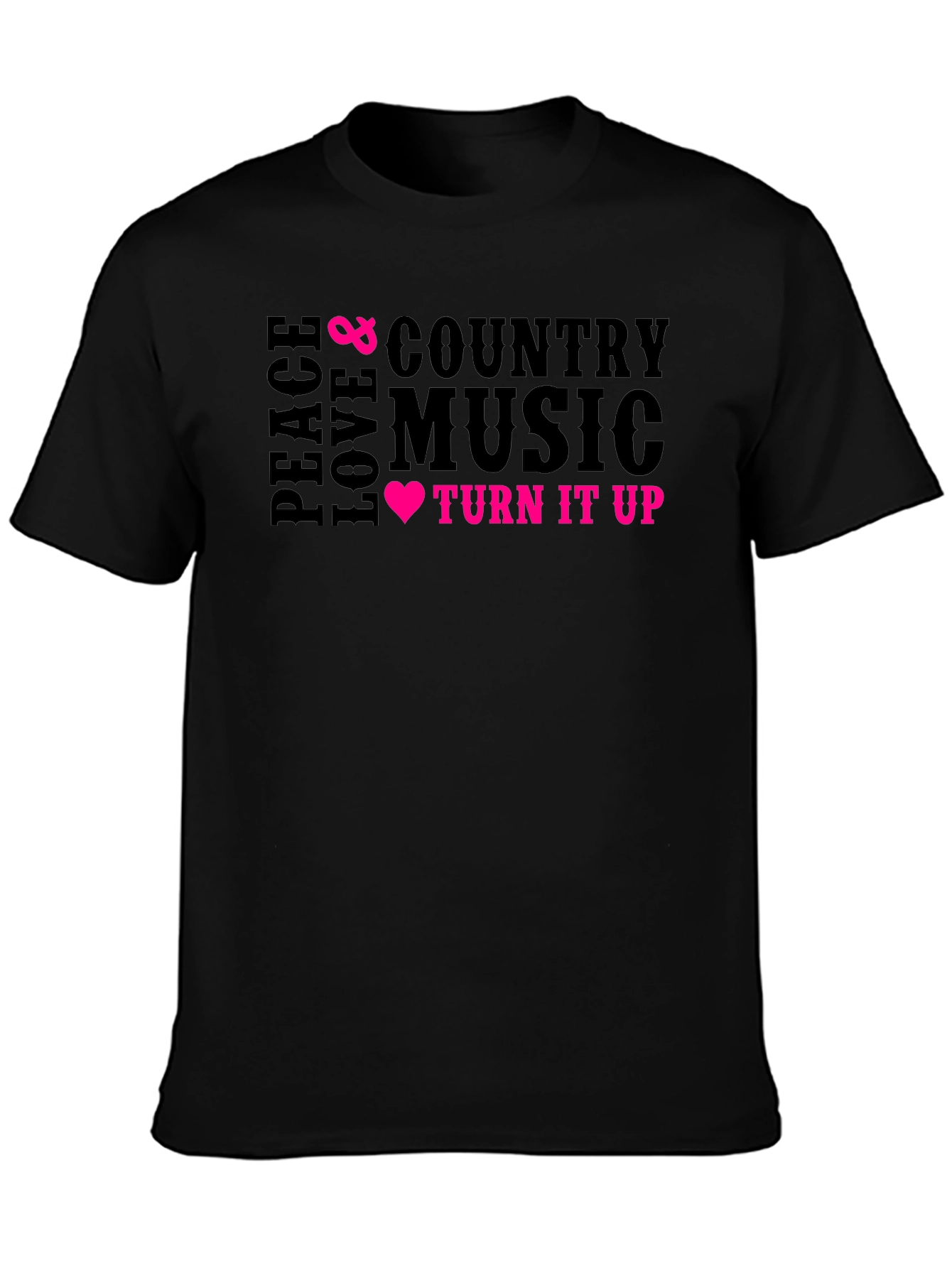 Peace Love Country Music T-Shirt