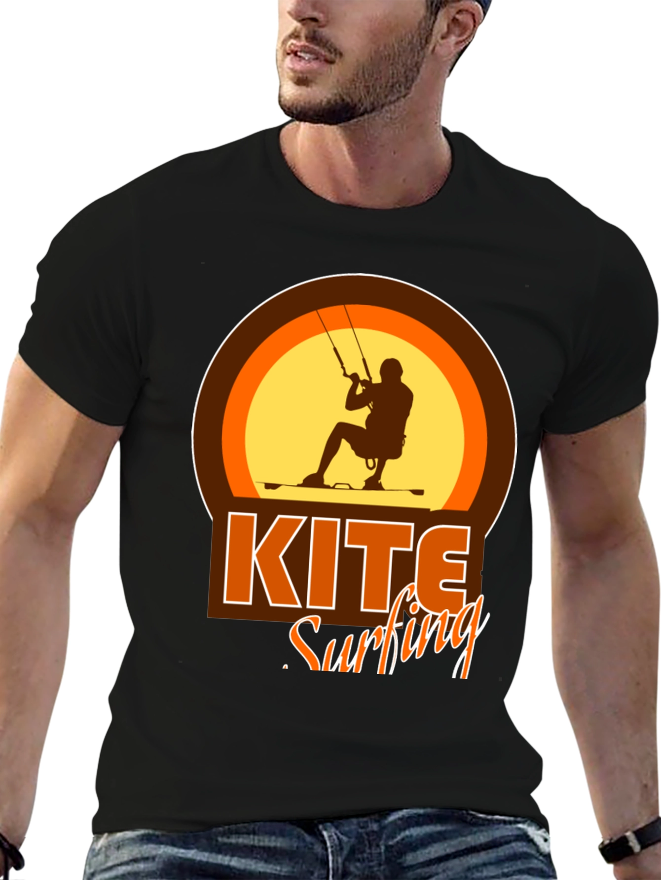 Kite Surfing Graphic Tee - Adventure Ready T-Shirt