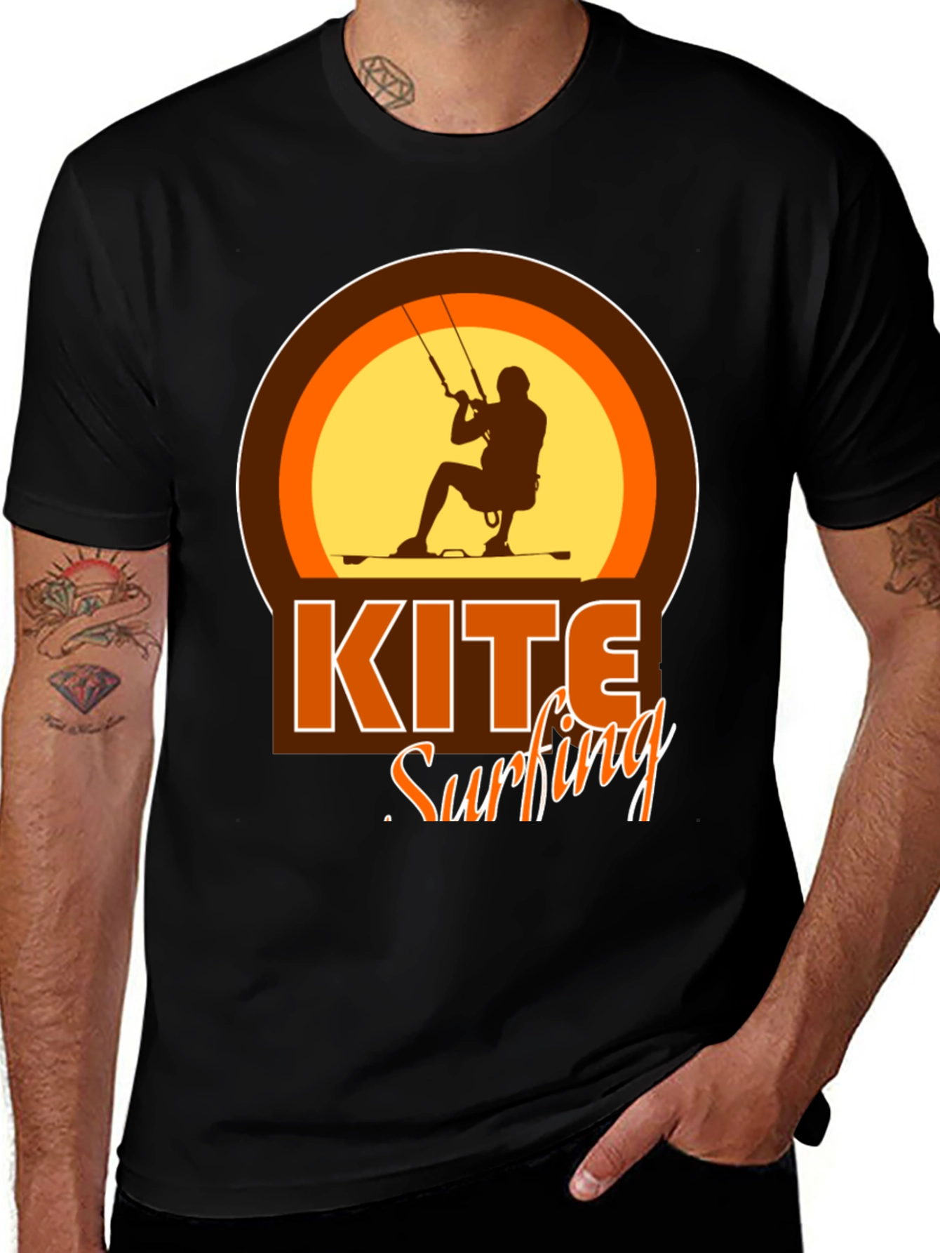 Kite Surfing Graphic Tee - Adventure Ready T-Shirt