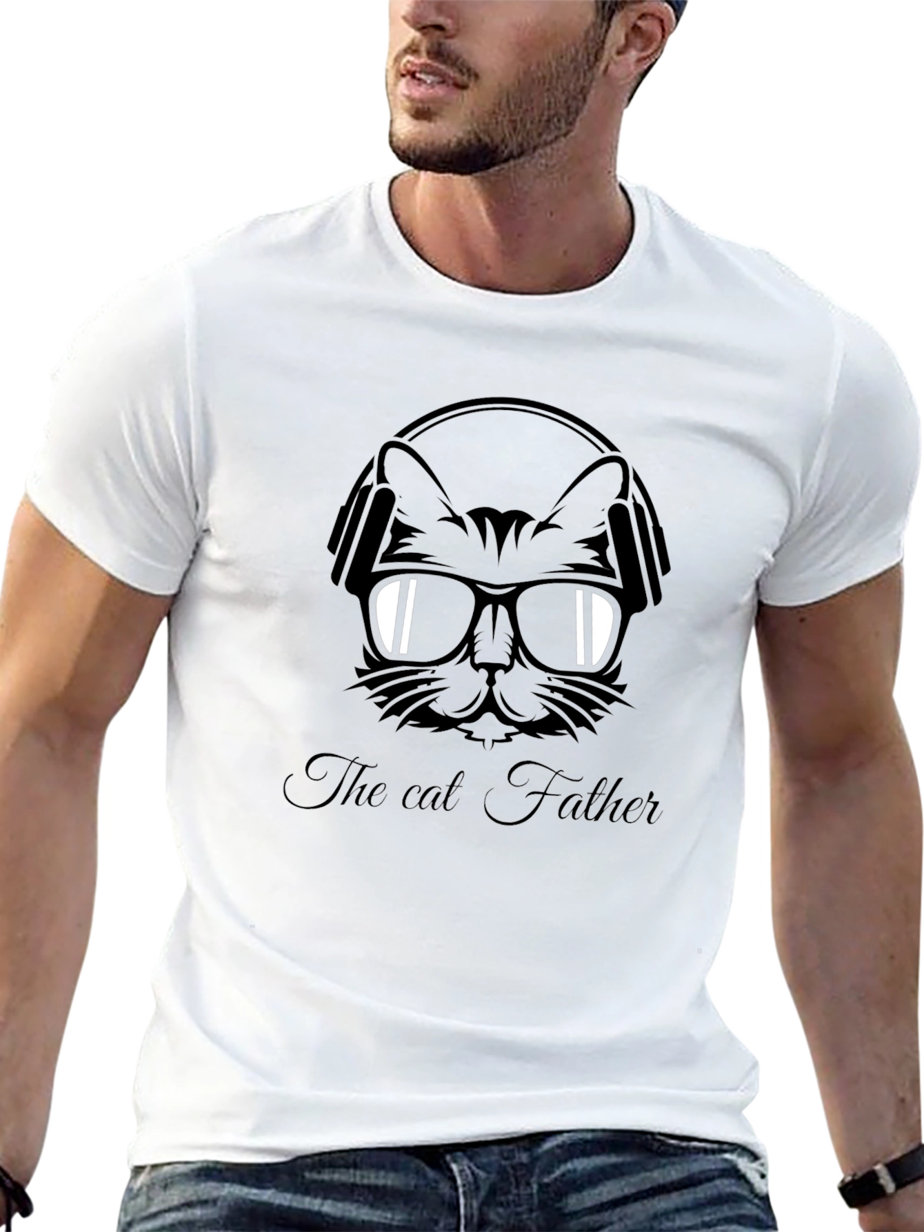 The Cat Father Graphic Tee