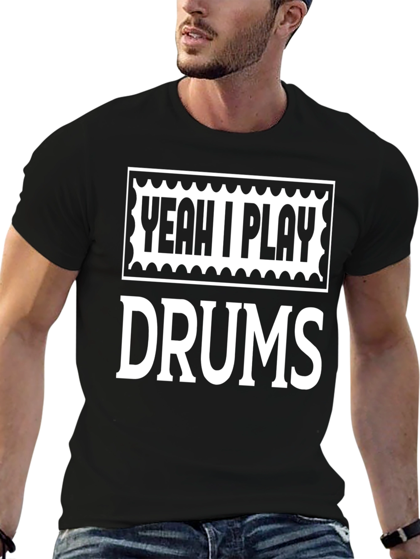 Yeah I Play Drums Graphic T-Shirt