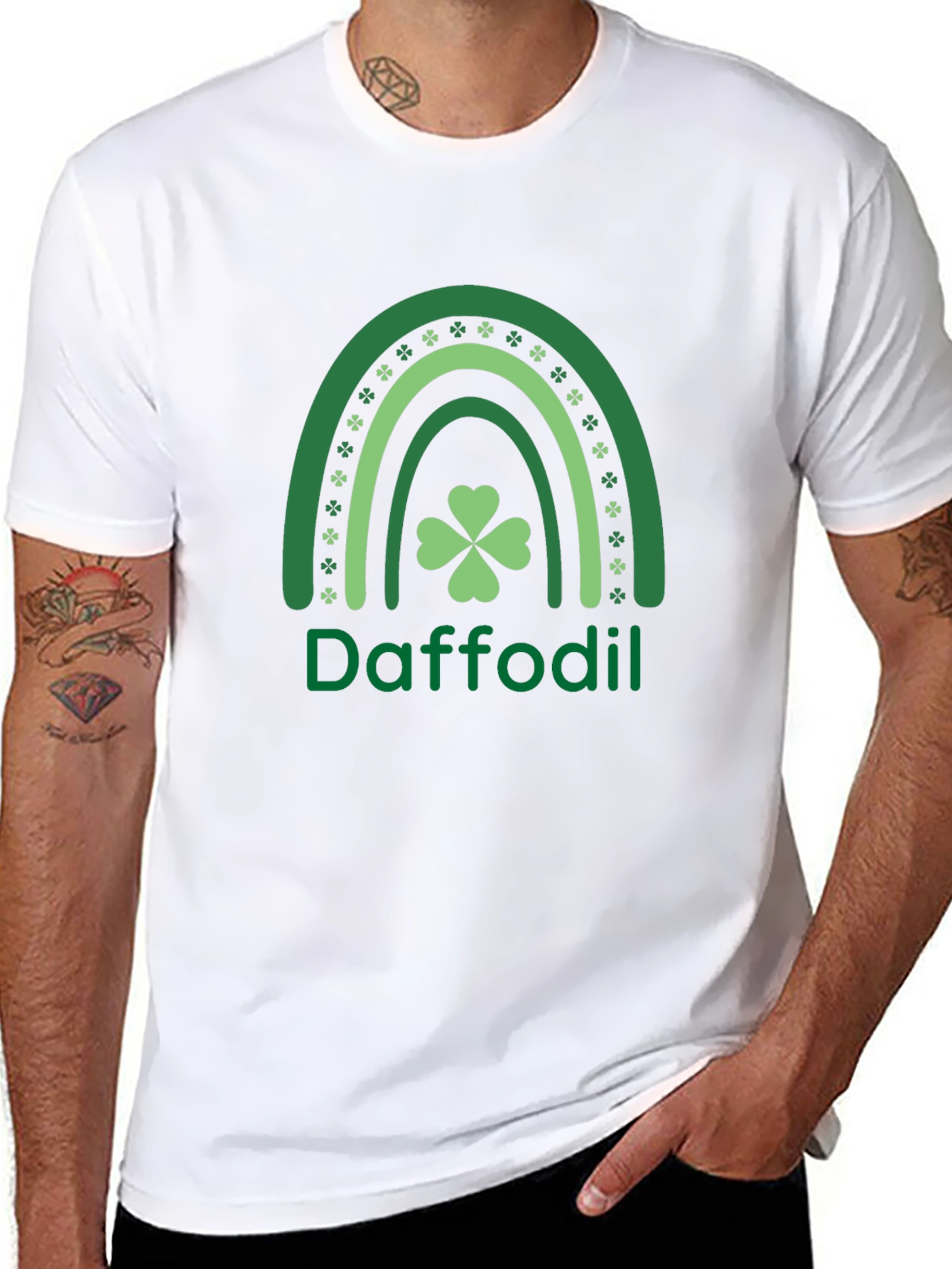 Daffodil Rainbow Clover T-Shirt