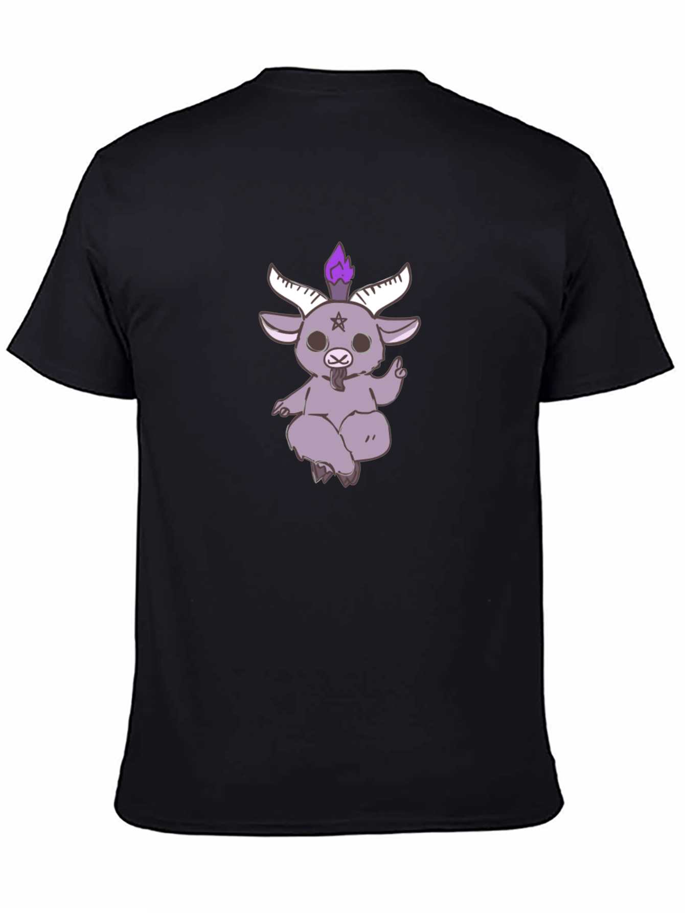 Baphomet Goat Tee - Gothic Style