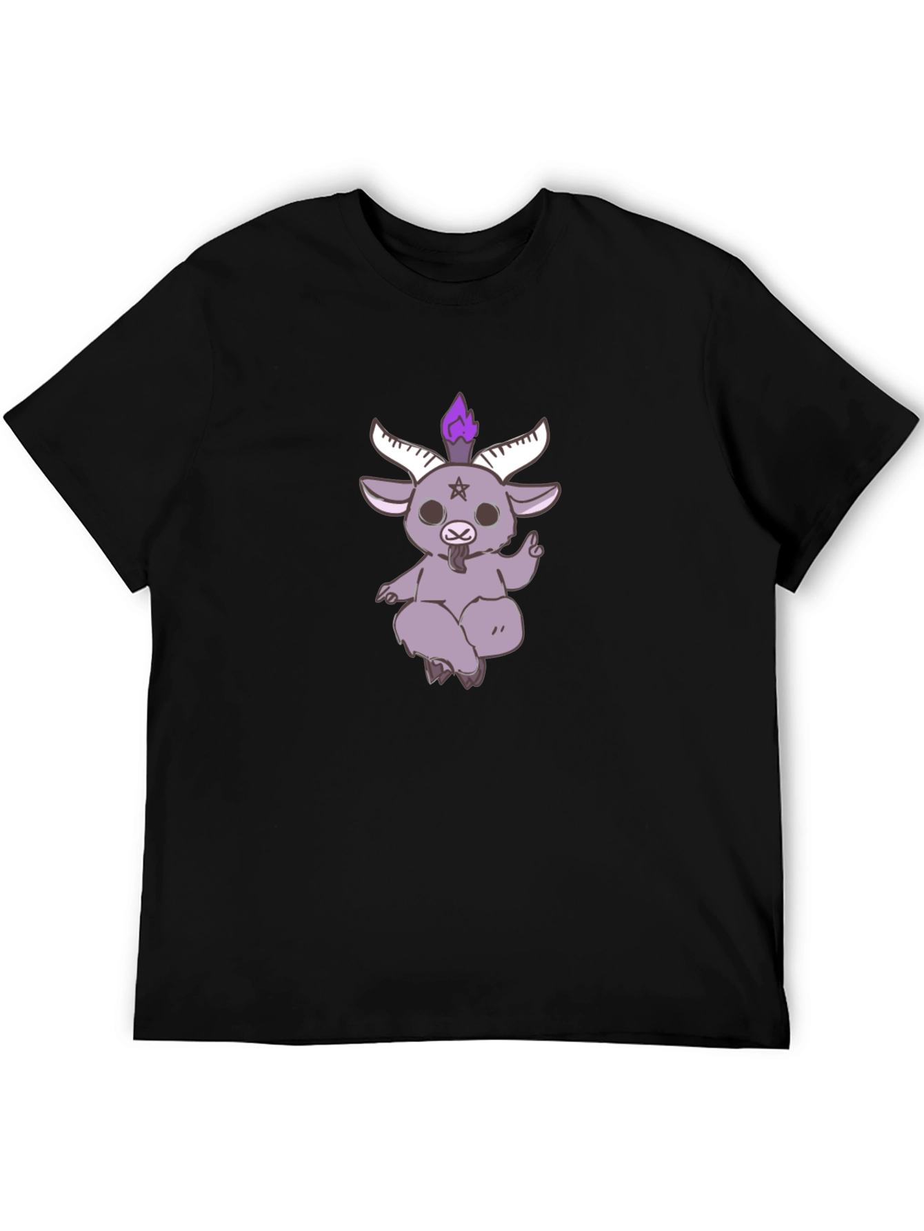 Baphomet Goat Tee - Gothic Style