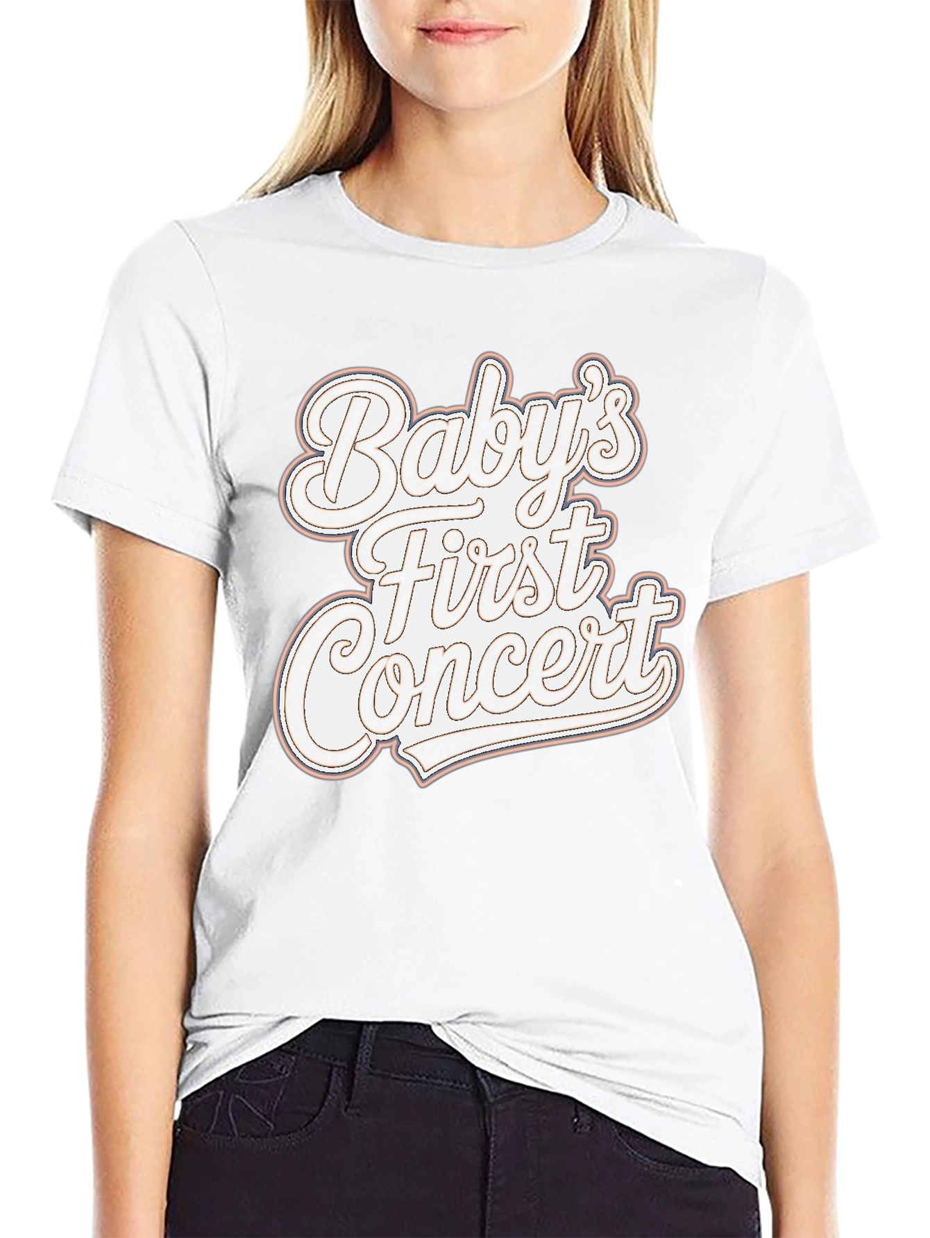 Babys First Concert T-Shirt - Cute Music Tee