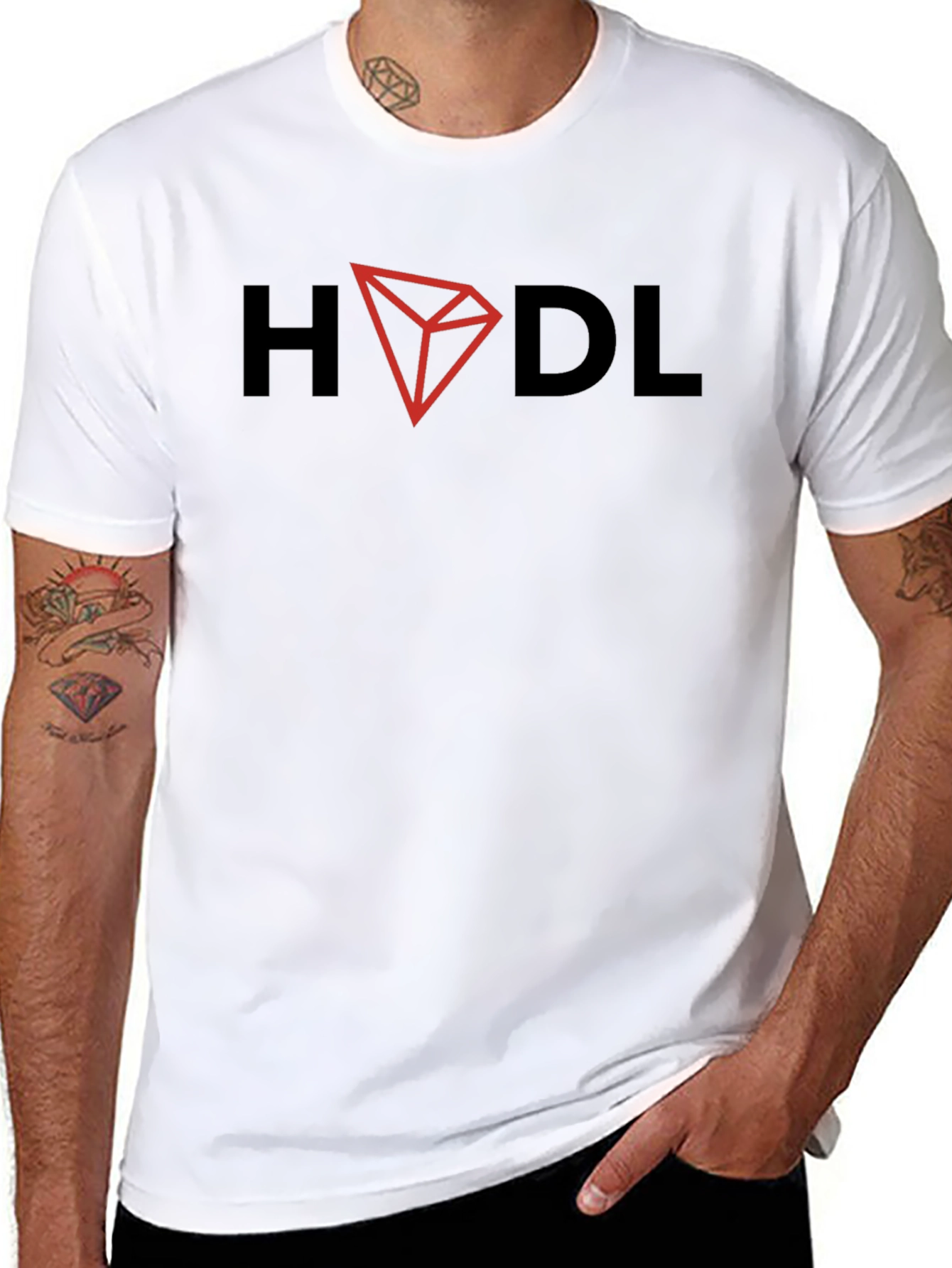 HODL Crypto T-Shirt - Diamond Hands Trader Tee