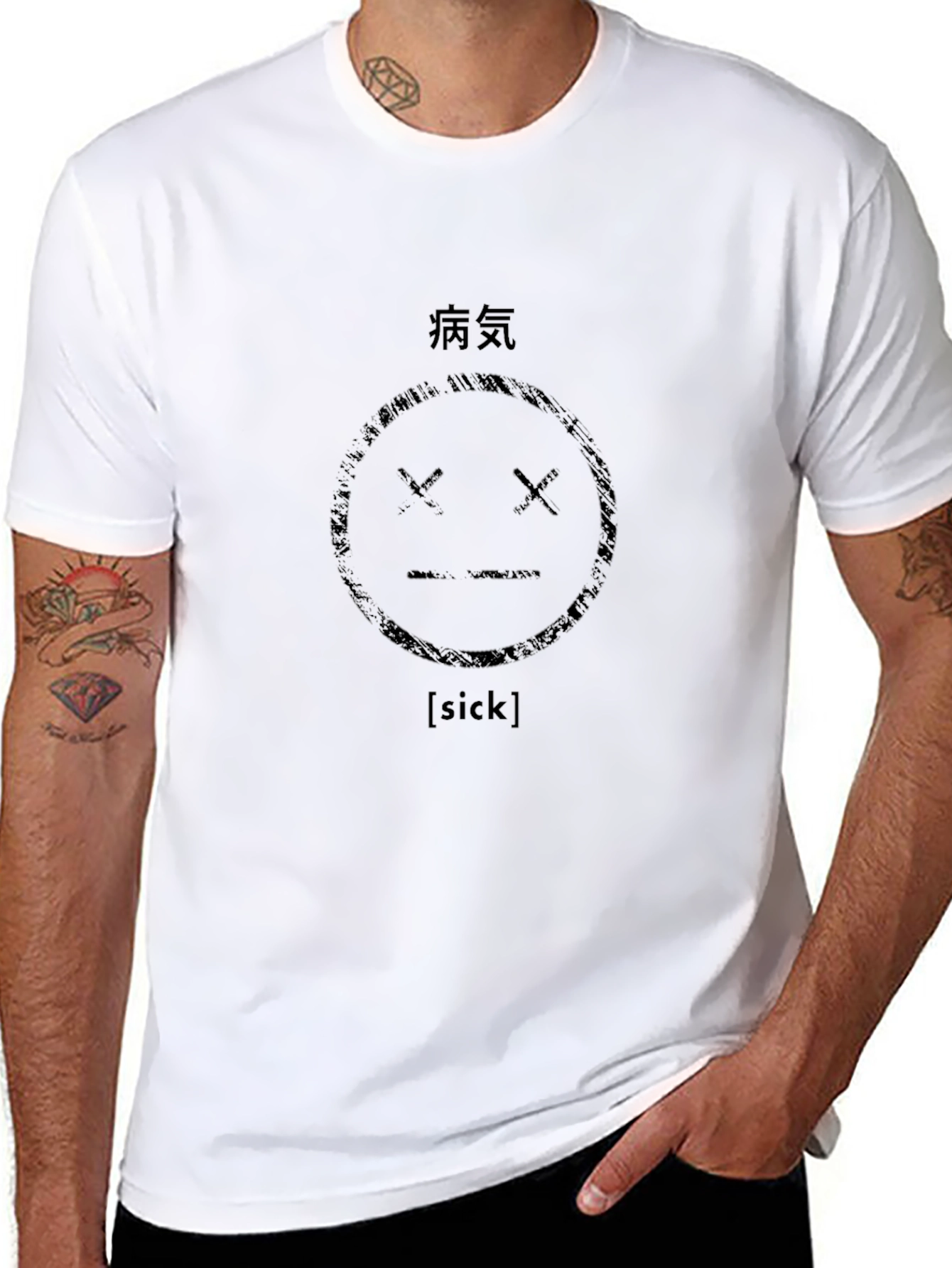 Sick Graphic T-Shirt - Unique Streetwear Style