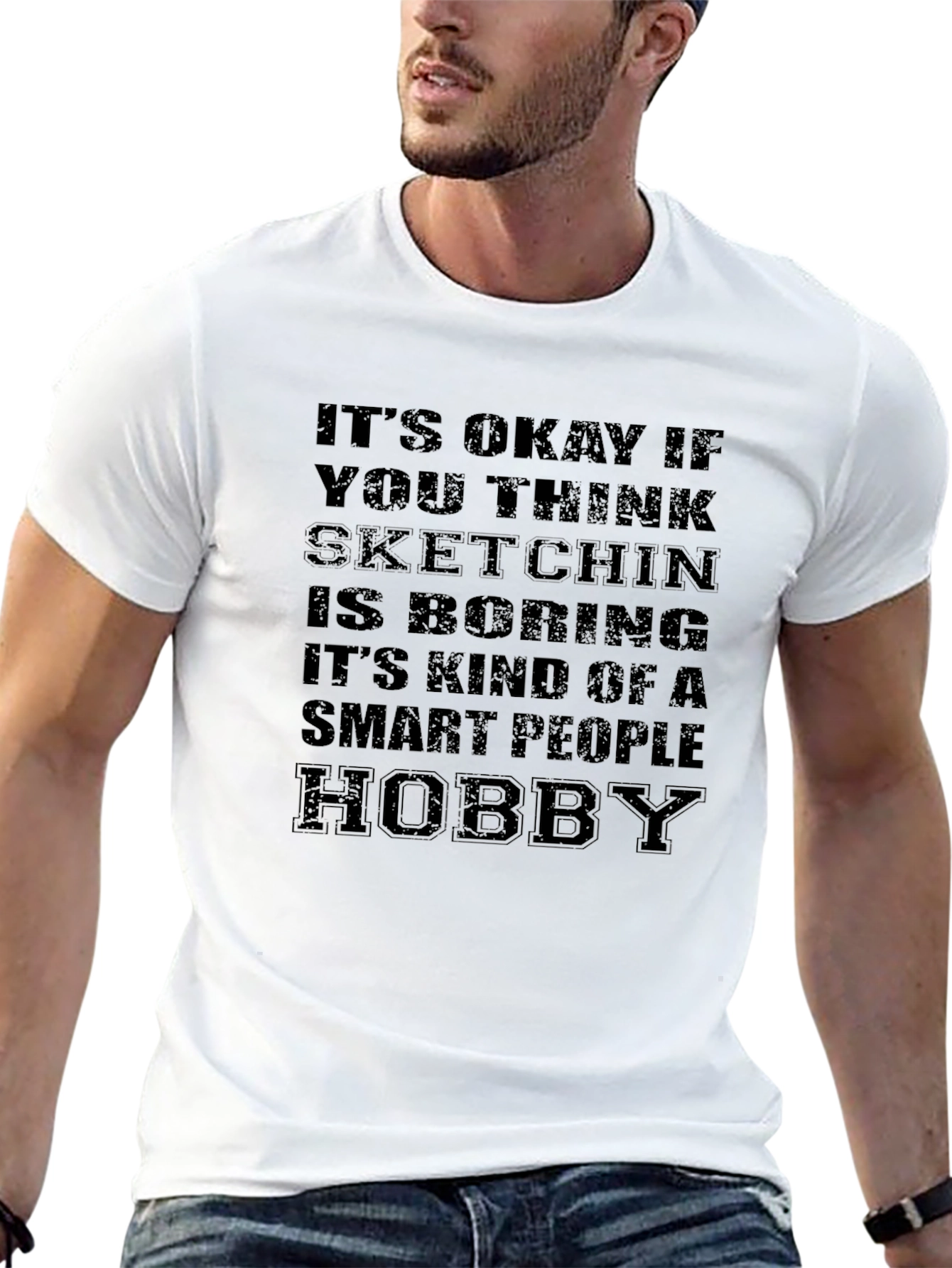 Smart People Hobby Sketching T-Shirt