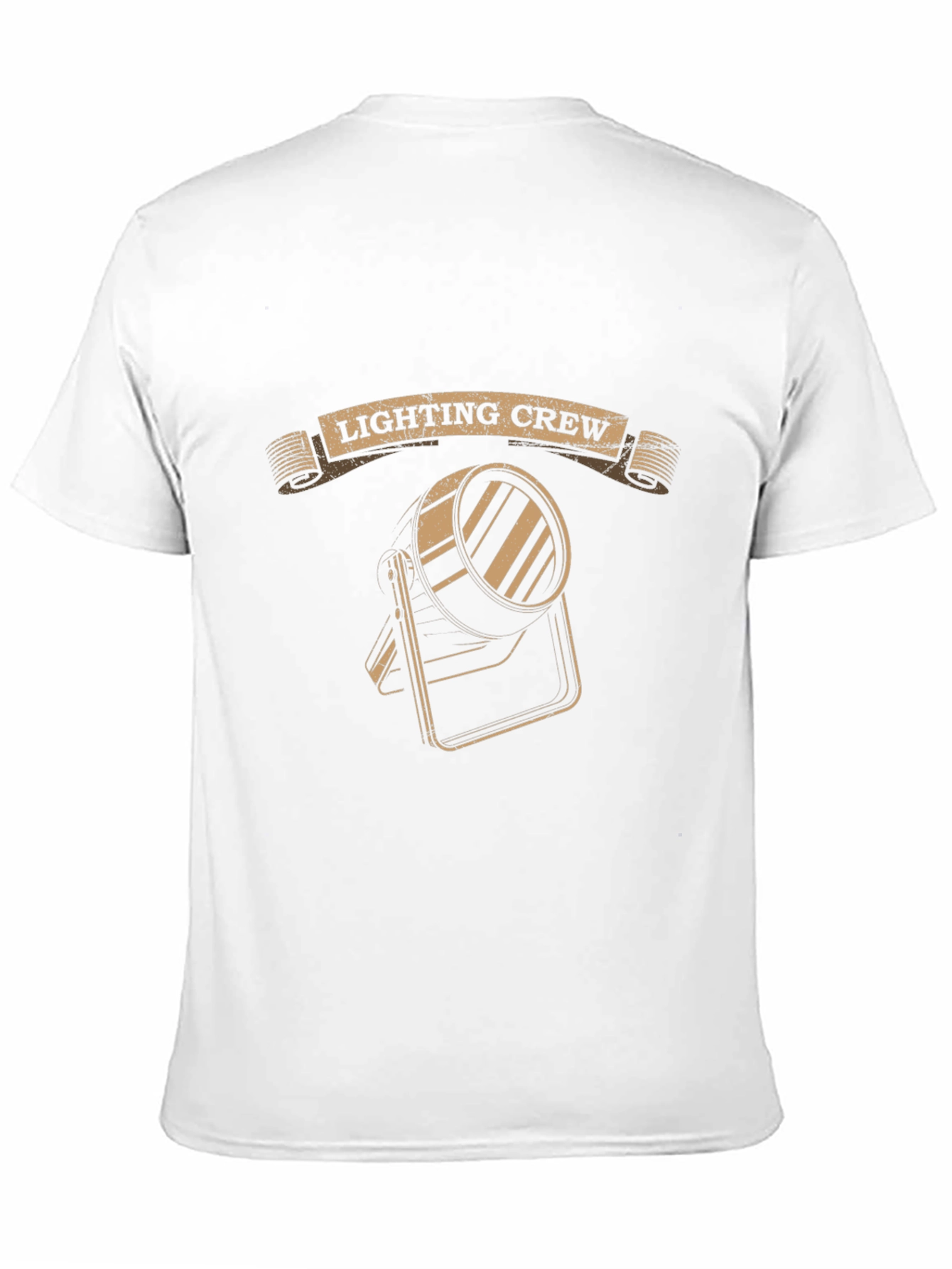 Lighting Crew Graphic Tee - Black Cotton Comfort