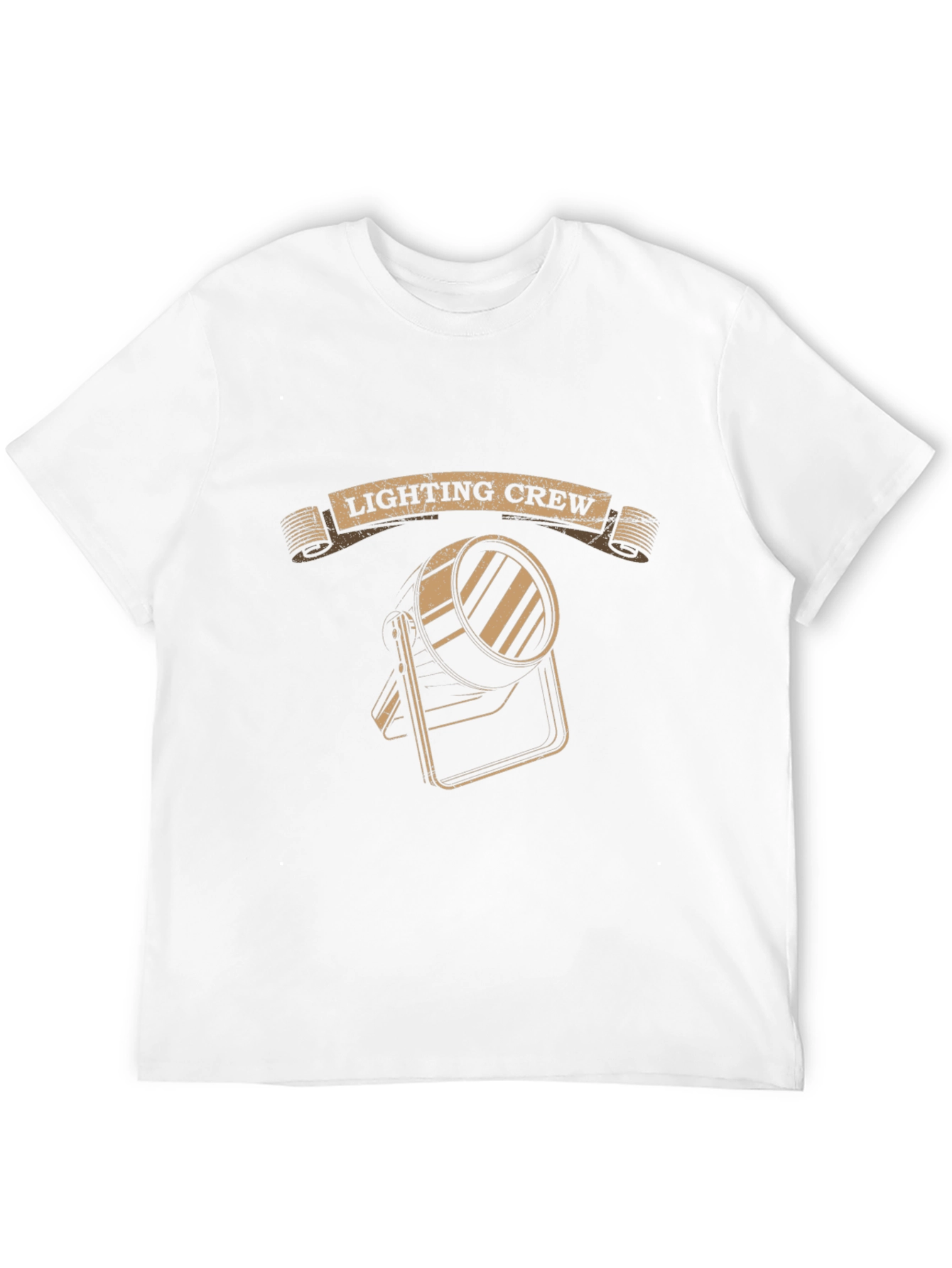 Lighting Crew Graphic Tee - Black Cotton Comfort
