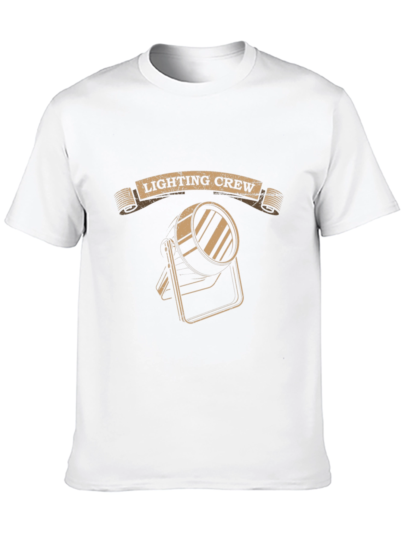 Lighting Crew Graphic Tee - Black Cotton Comfort