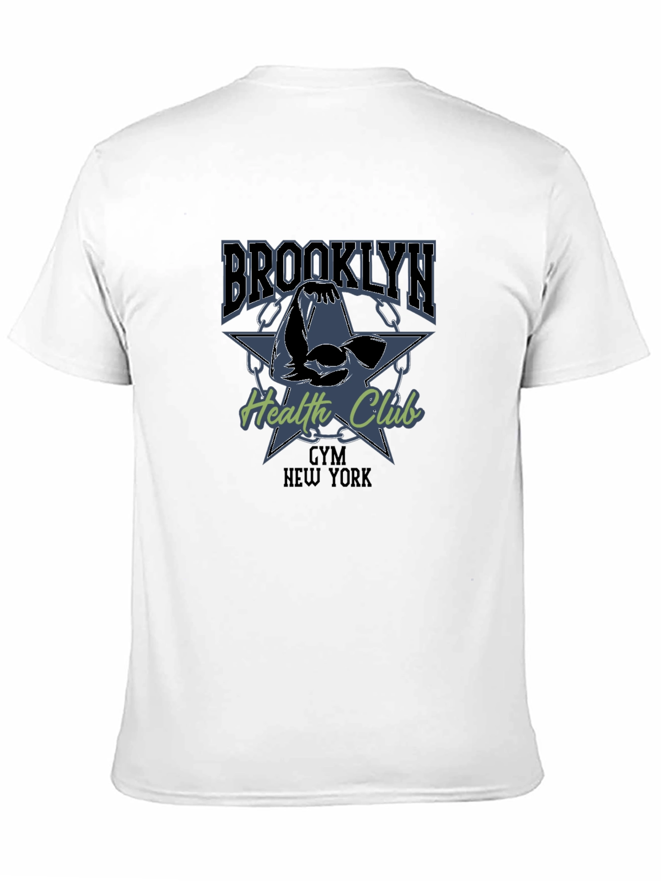 Brooklyn Gym Health Club Black T-Shirt