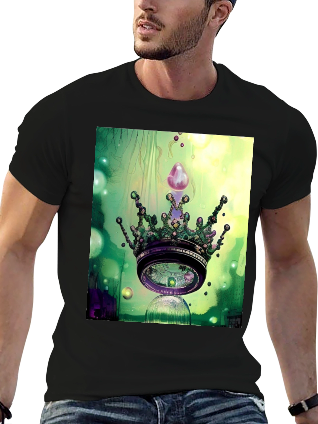Surreal Crown Graphic Tee