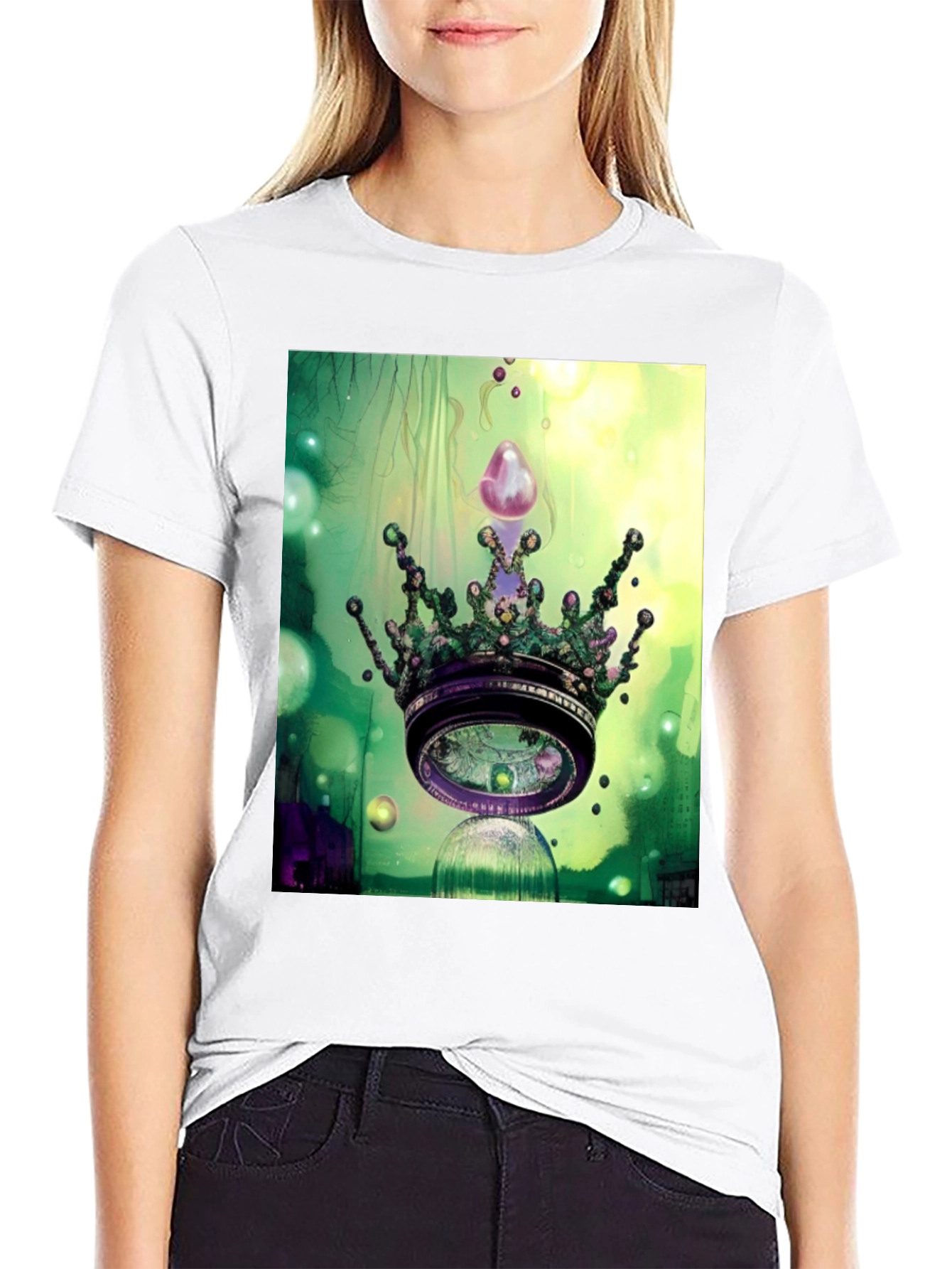 Surreal Crown Graphic Tee