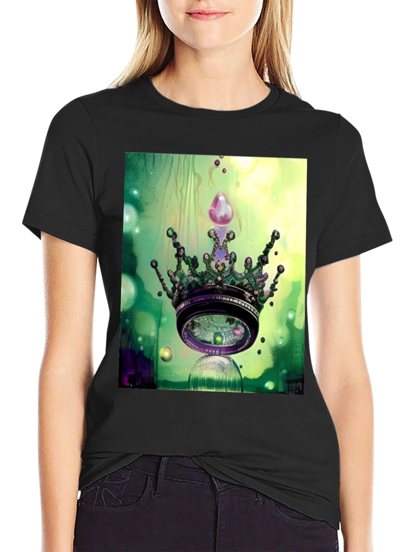 Surreal Crown Graphic Tee