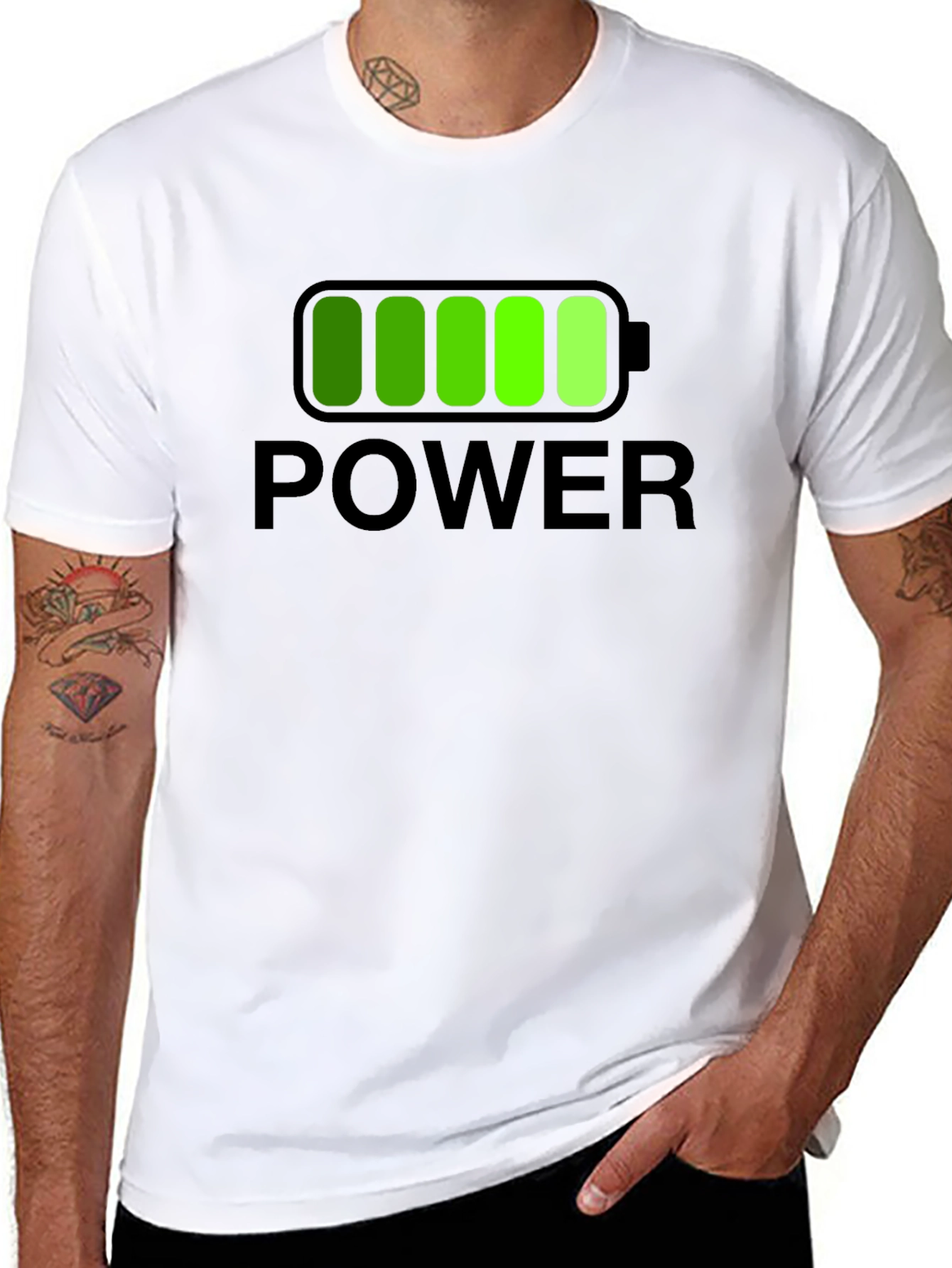 Power Level T-Shirt - Energy Indicator Graphic Tee