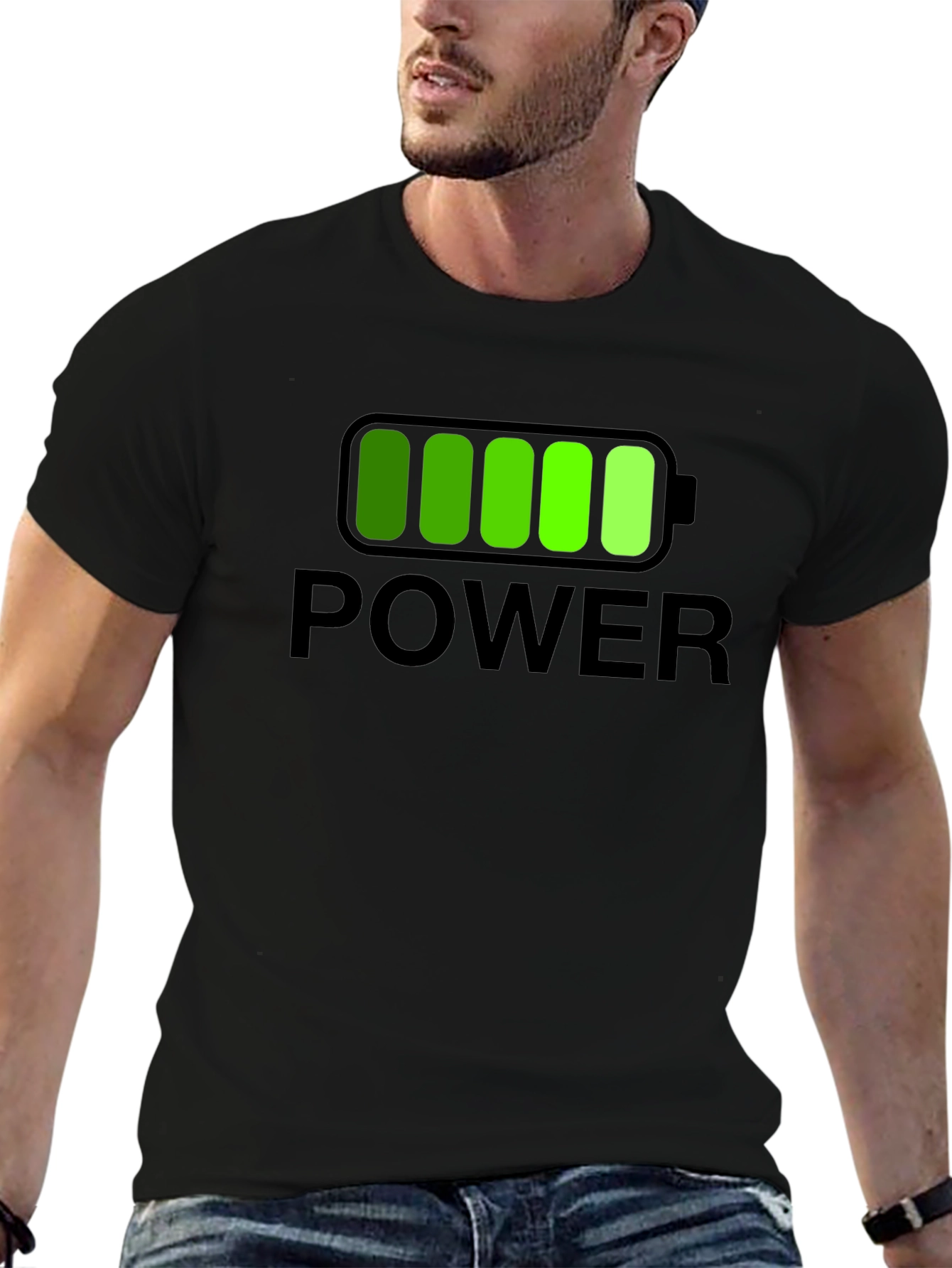 Power Level T-Shirt - Energy Indicator Graphic Tee