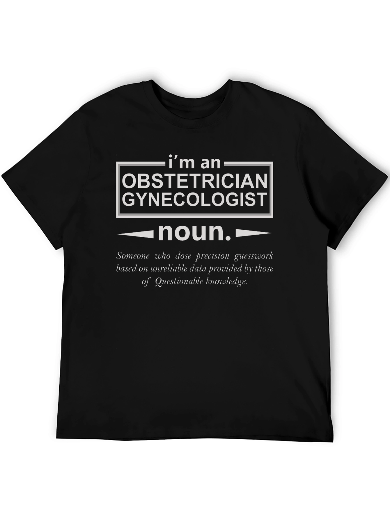 Obstetrician Gynecologist Definition T-Shirt