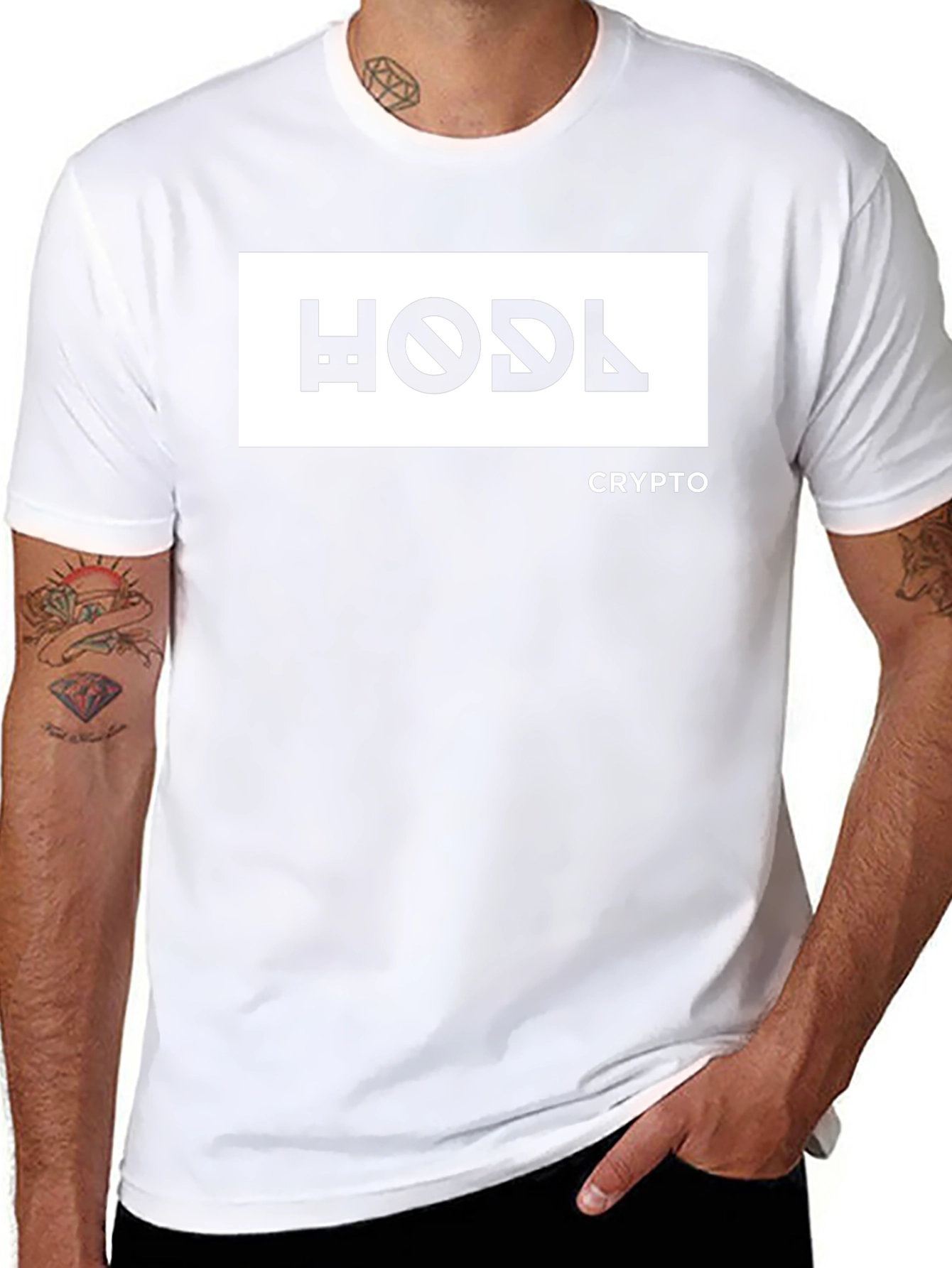 HODL Crypto Black T-Shirt