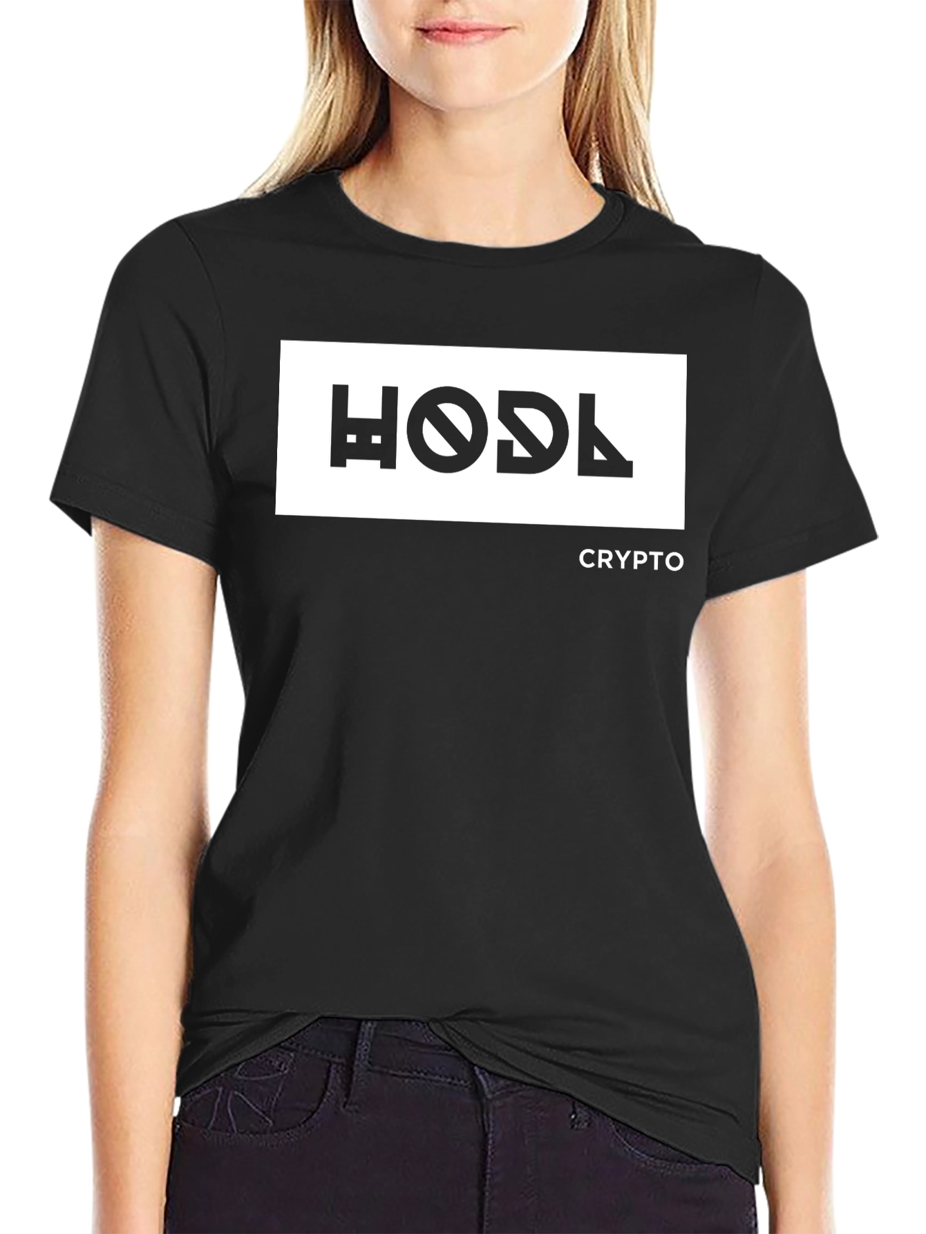 HODL Crypto Black T-Shirt