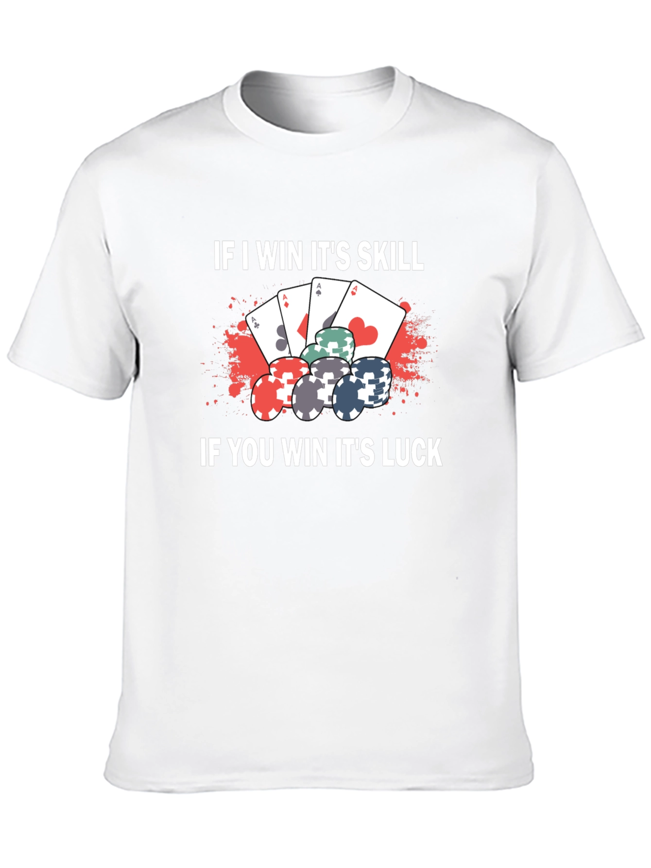 Poker Skill & Luck T-Shirt