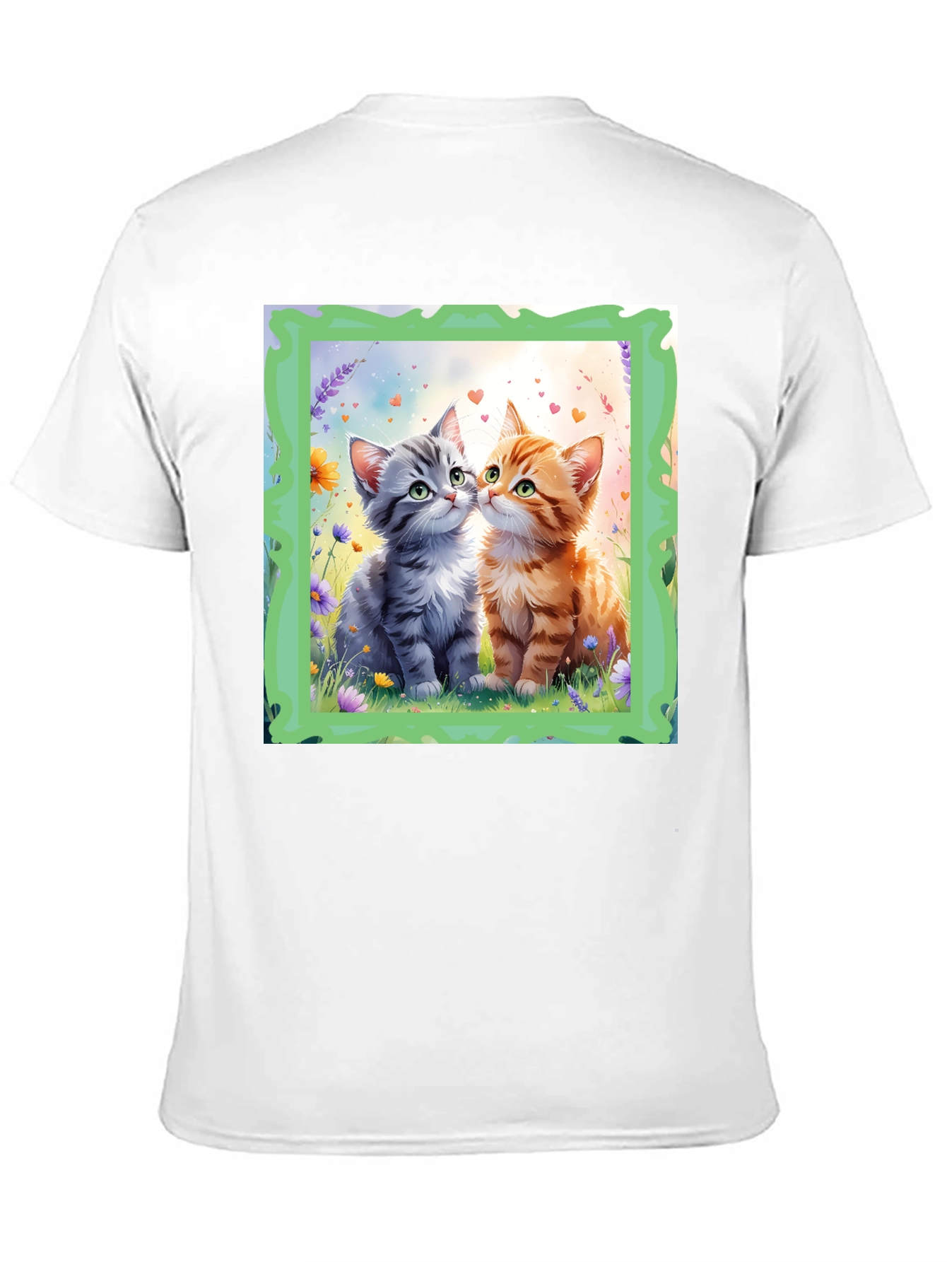 Cute Kitten Love Graphic Tee
