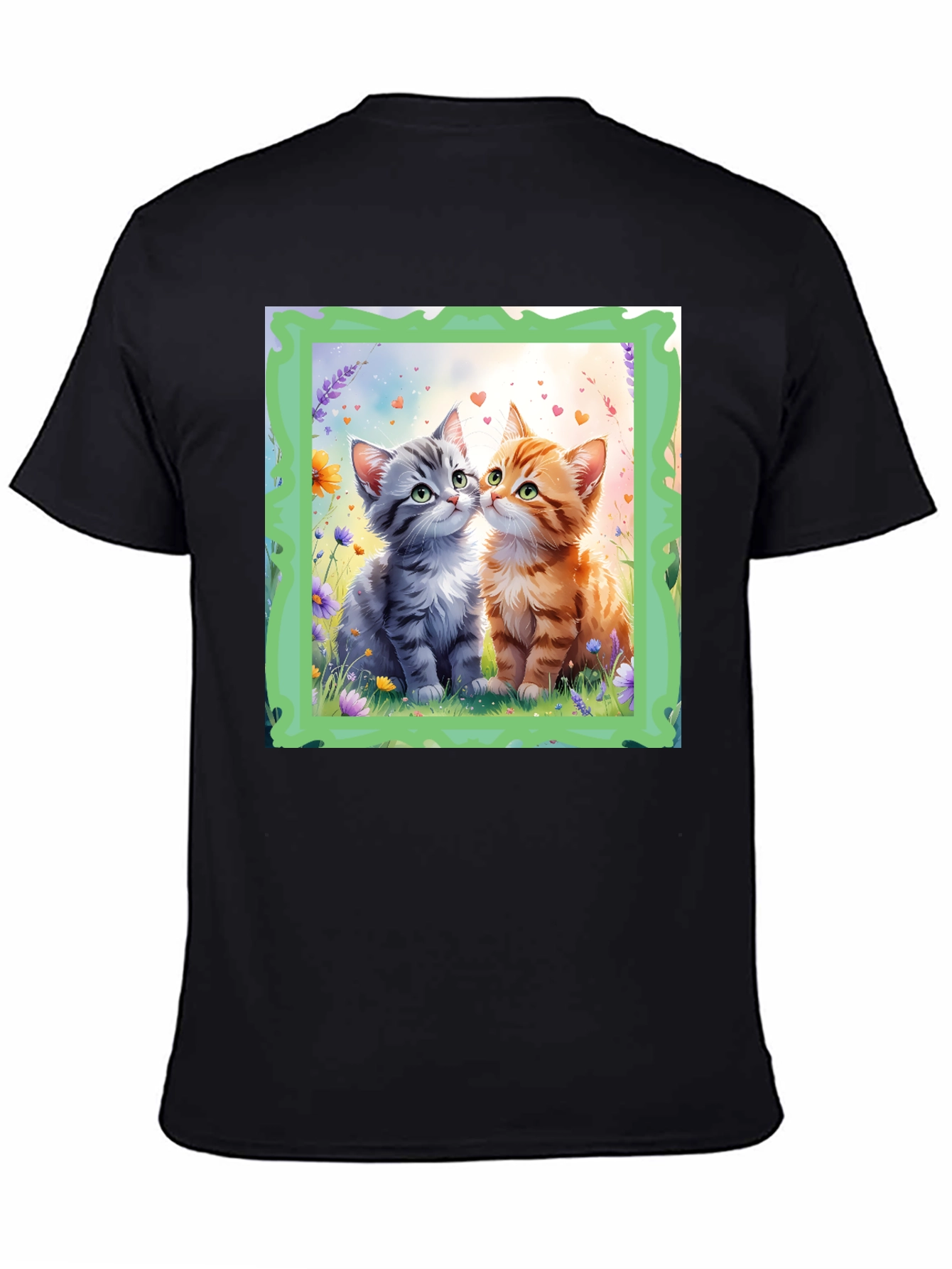 Cute Kitten Love Graphic Tee