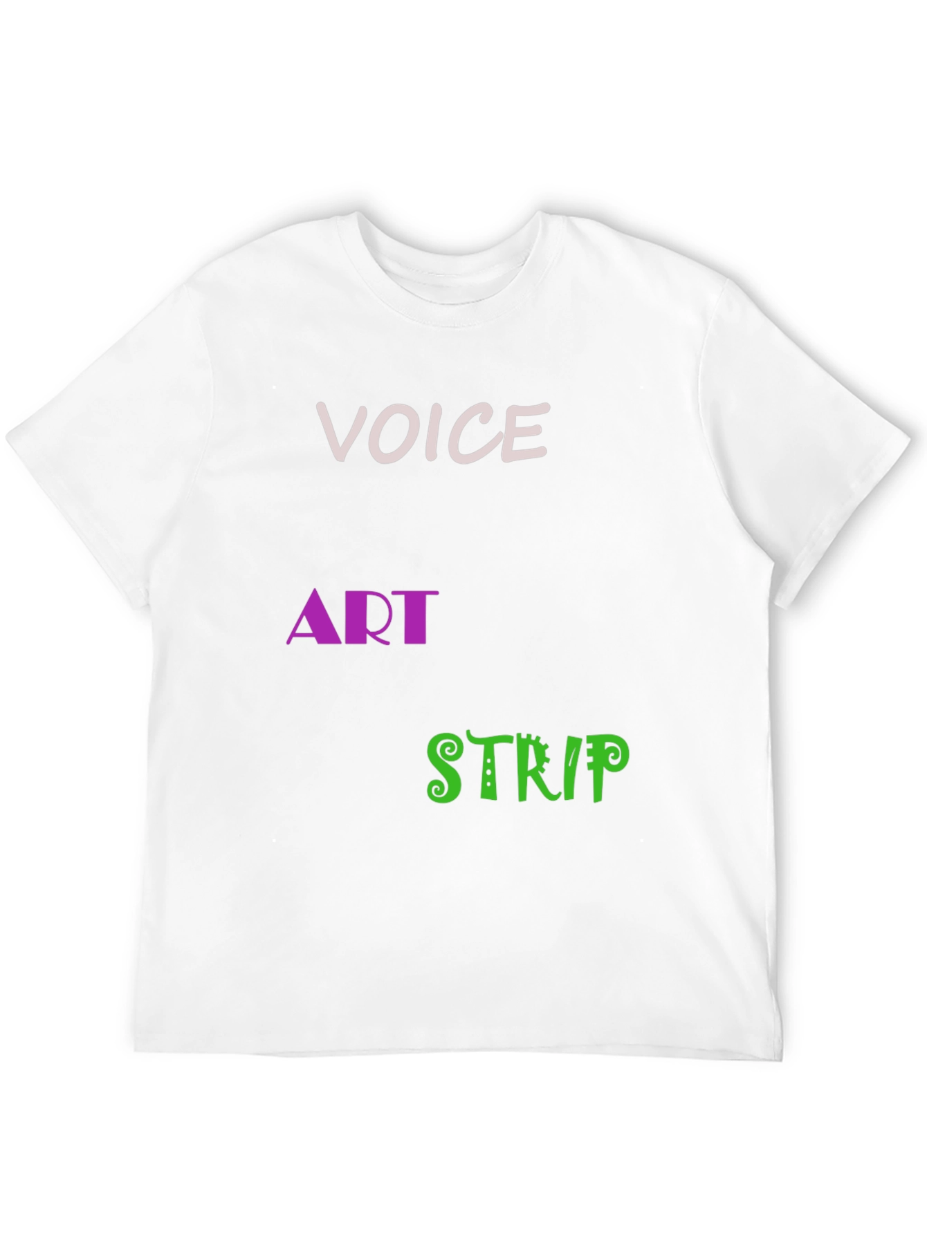 Voice Art Strip T-Shirt