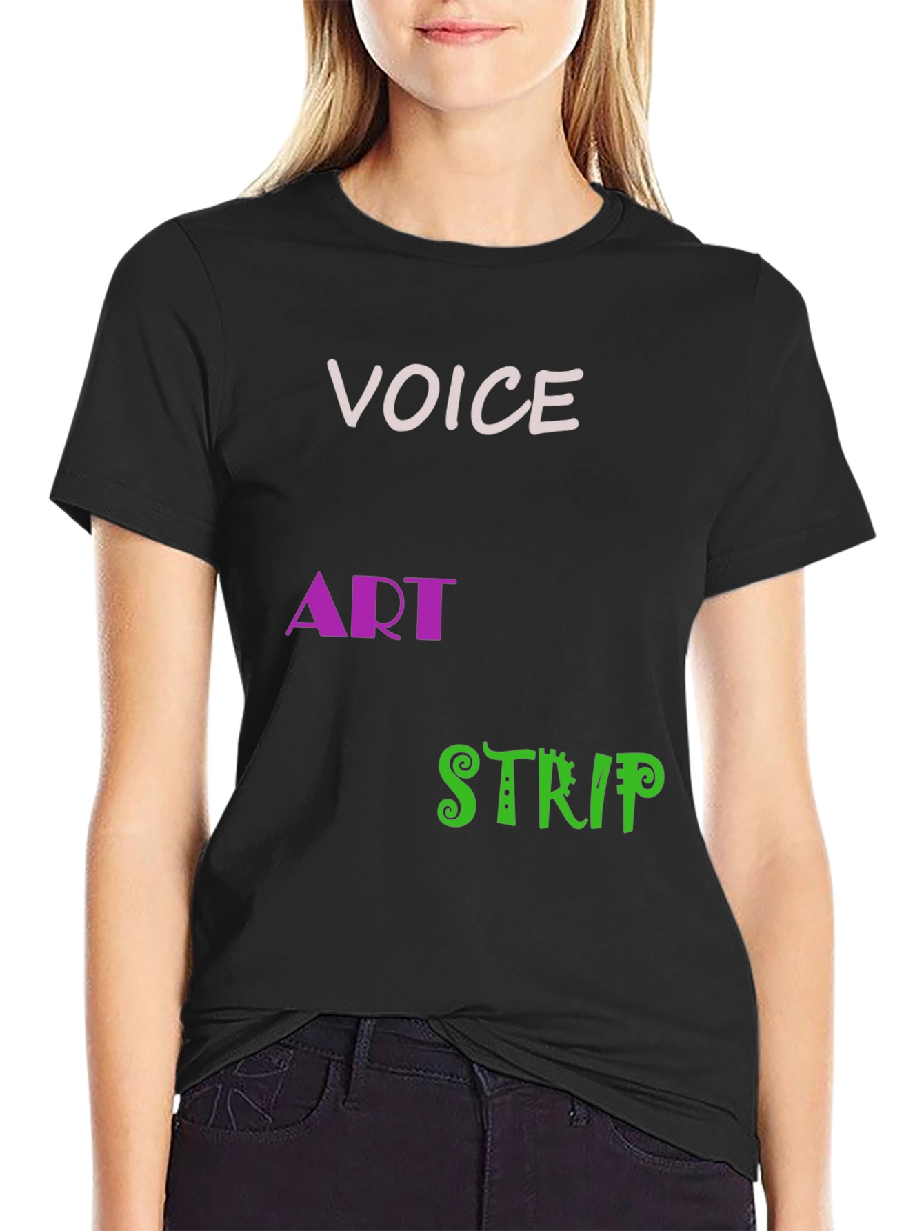 Voice Art Strip T-Shirt