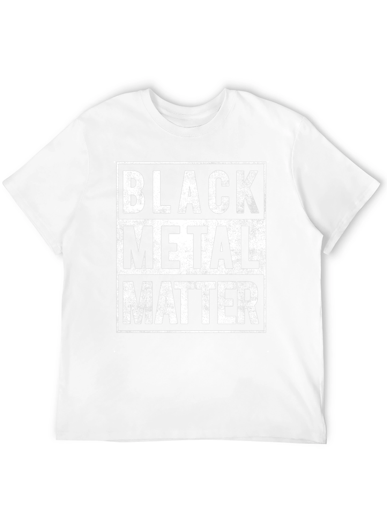 Black Metal Matter Graphic T-Shirt