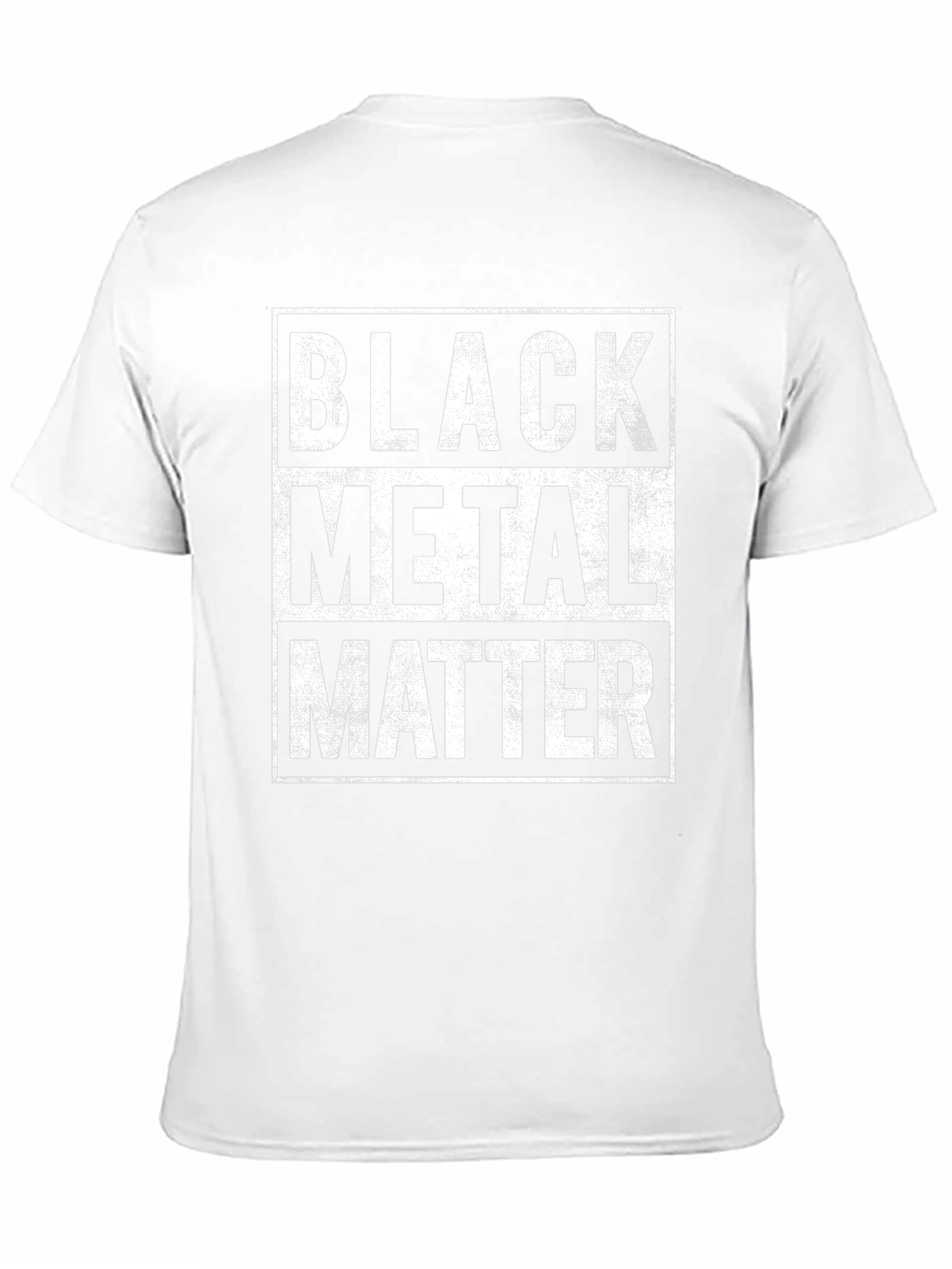 Black Metal Matter Graphic T-Shirt
