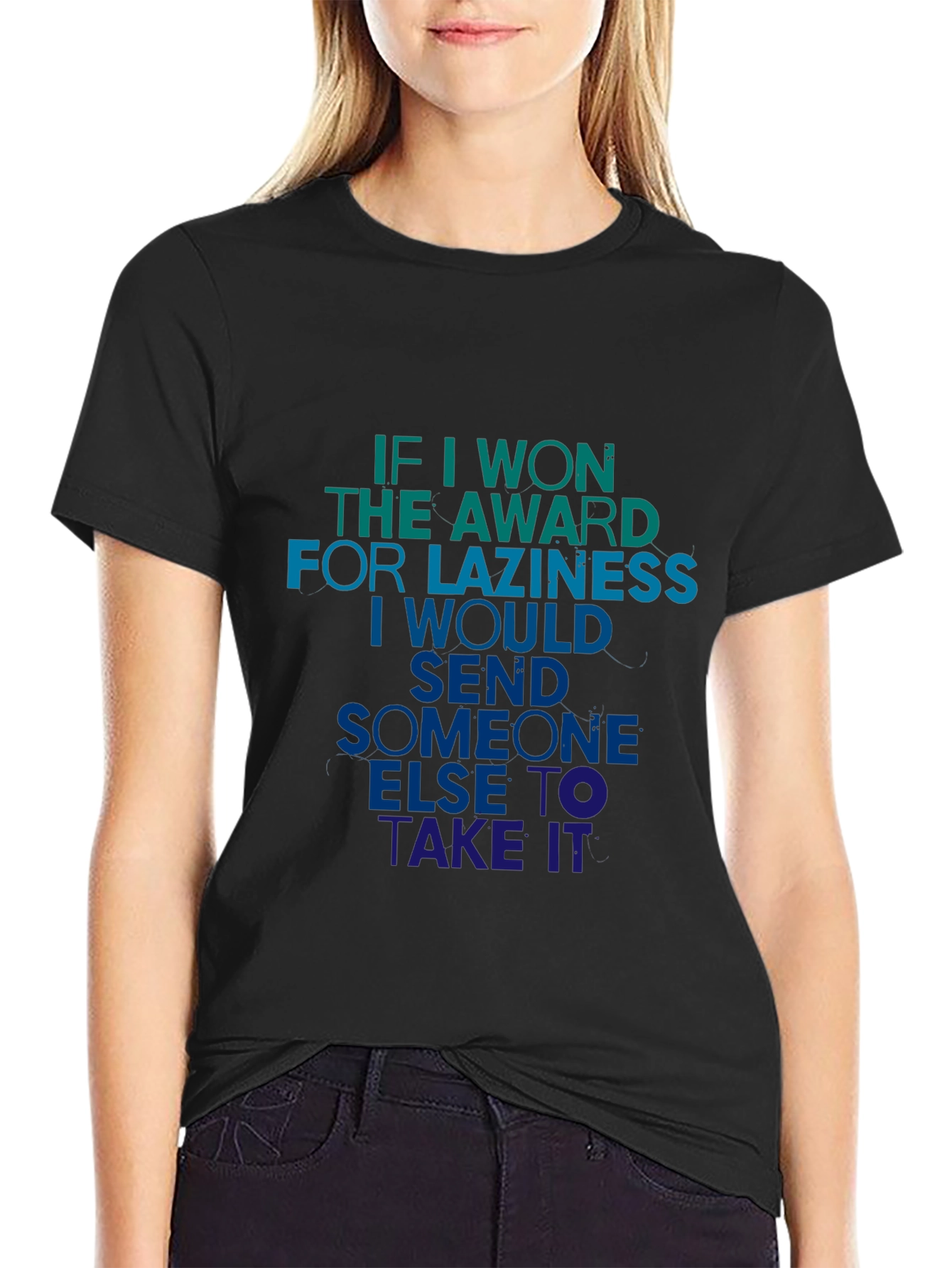 Lazy Award Mens T-Shirt - Humorous Tee