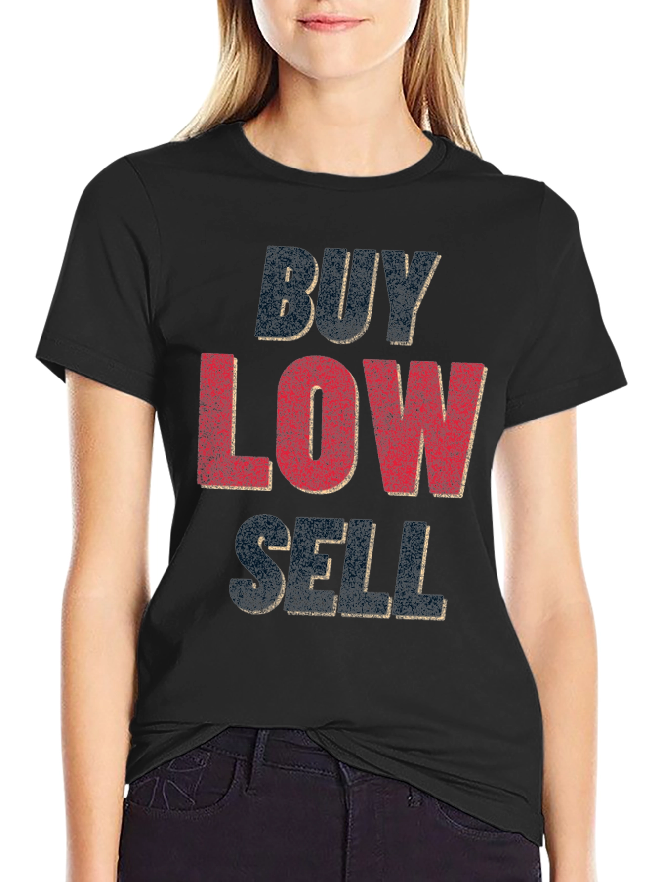 Buy Low Sell High Graphic T-Shirt