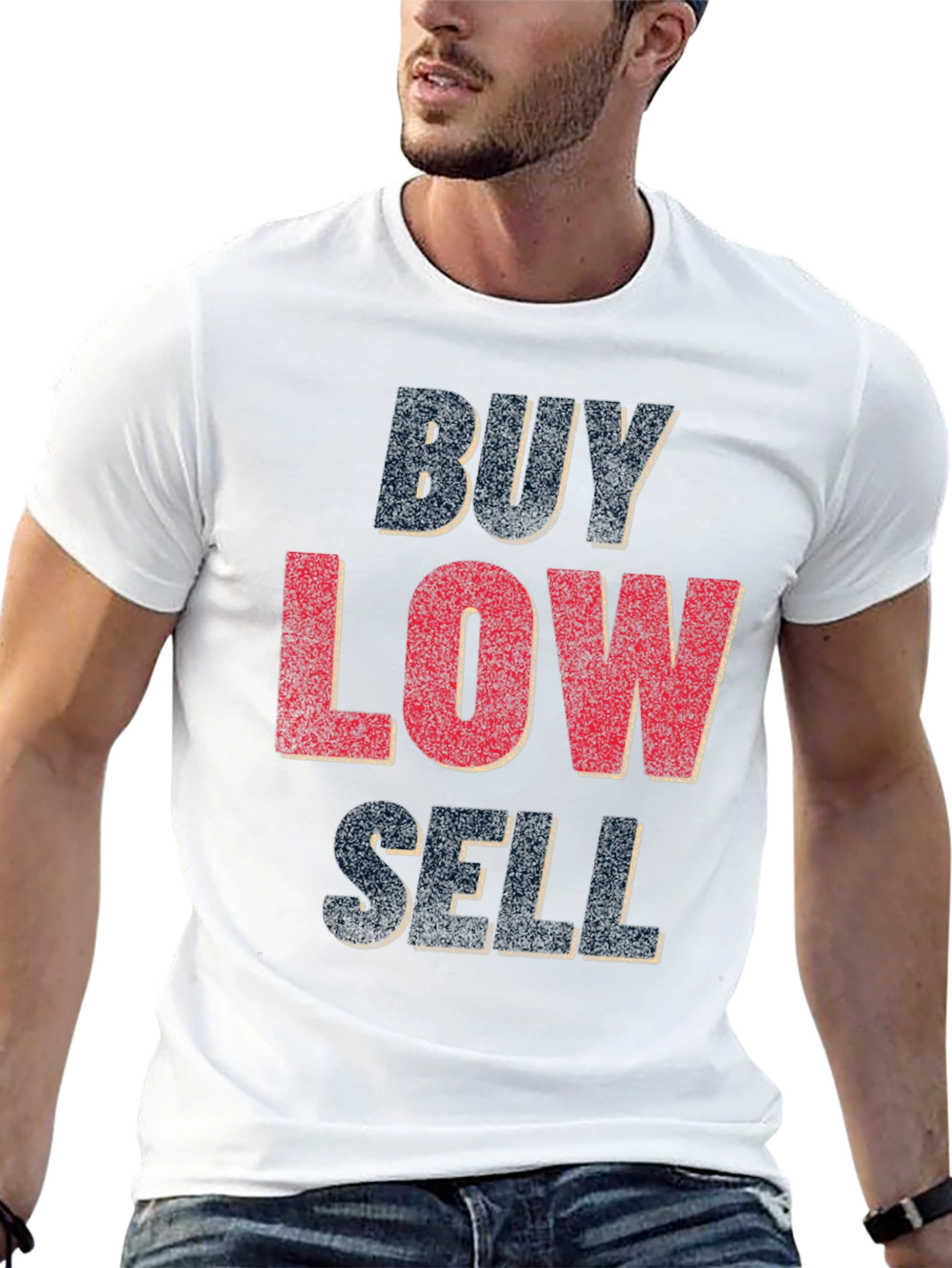 Buy Low Sell High Graphic T-Shirt