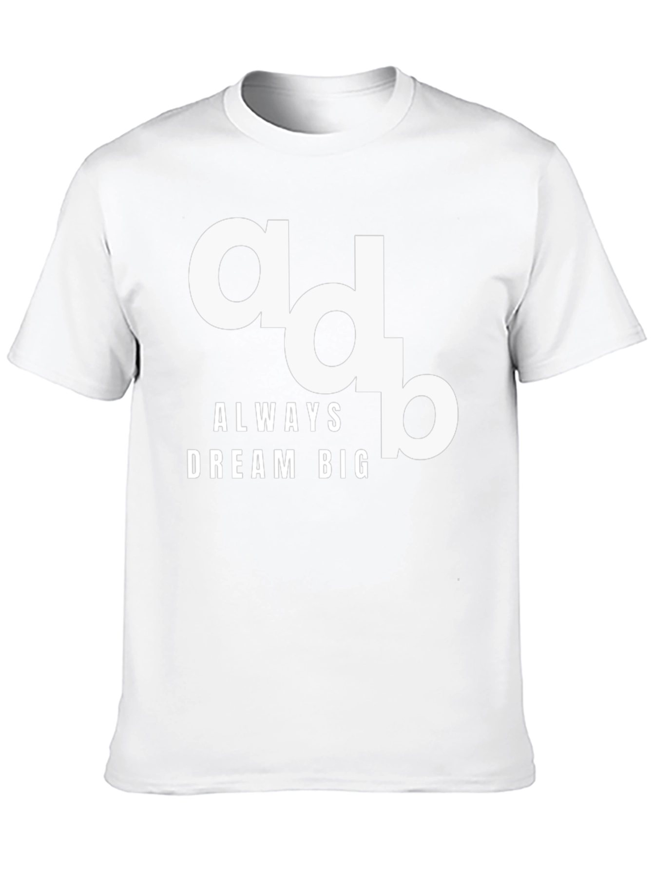 Always Dream Big Black Graphic Tee Shirt