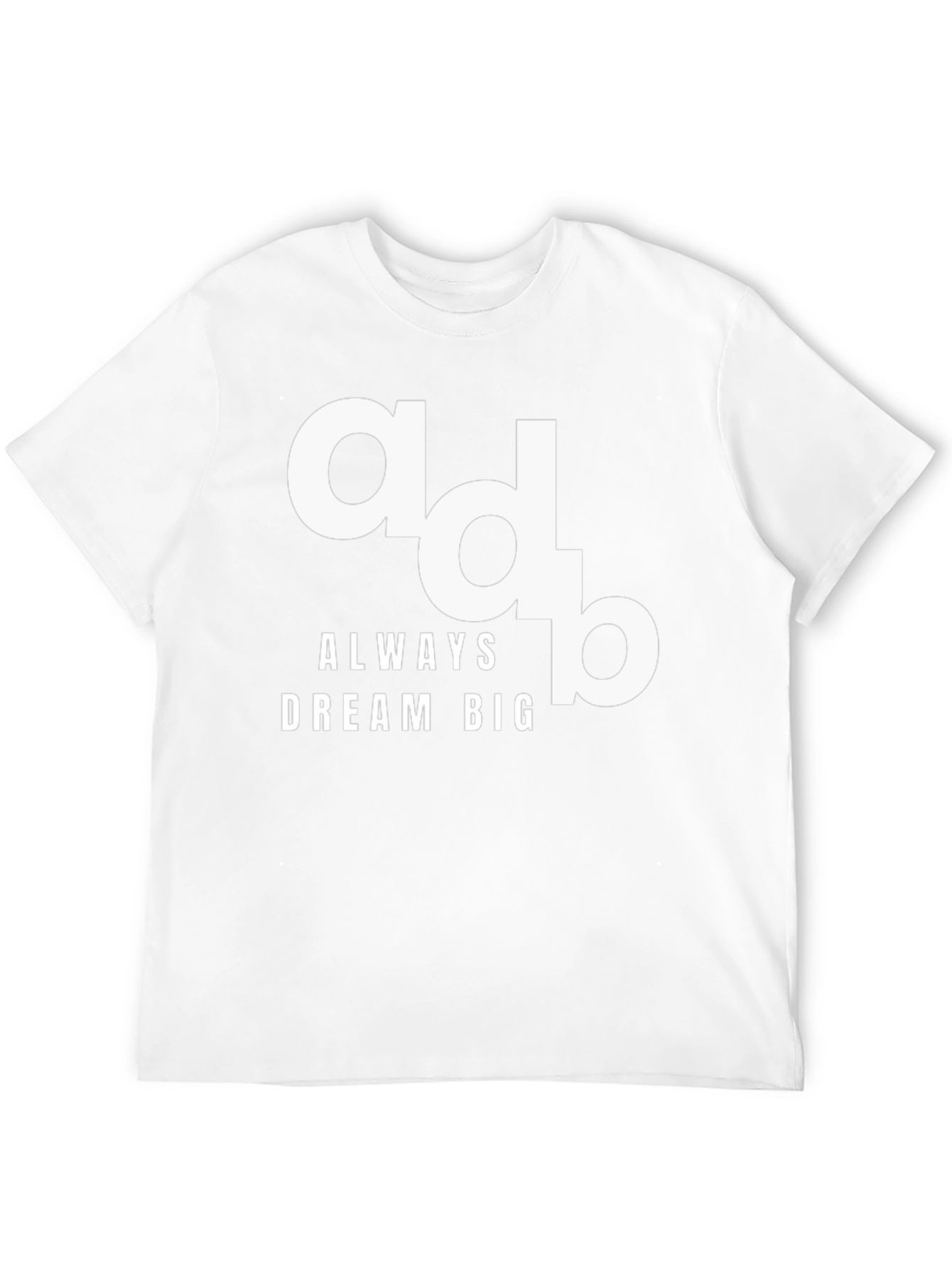 Always Dream Big Black Graphic Tee Shirt