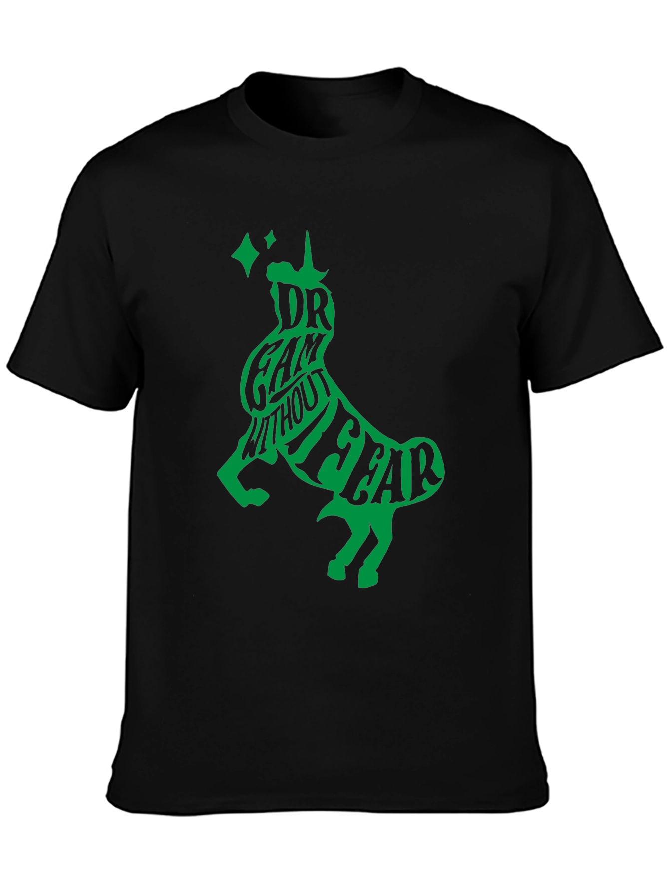 Dream Without Fear Unicorn Graphic Tee