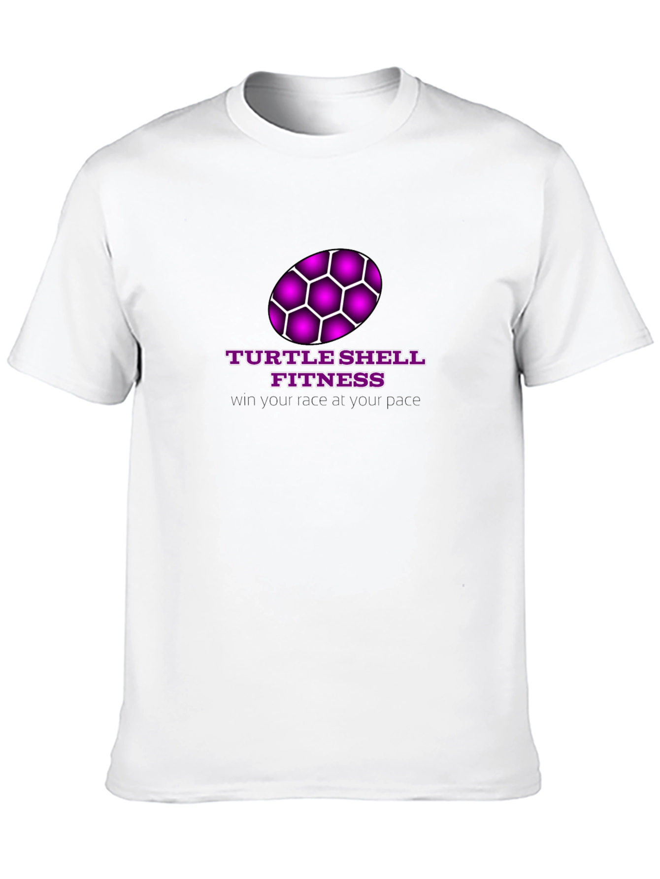 Turtle Shell Fitness Graphic T-Shirt