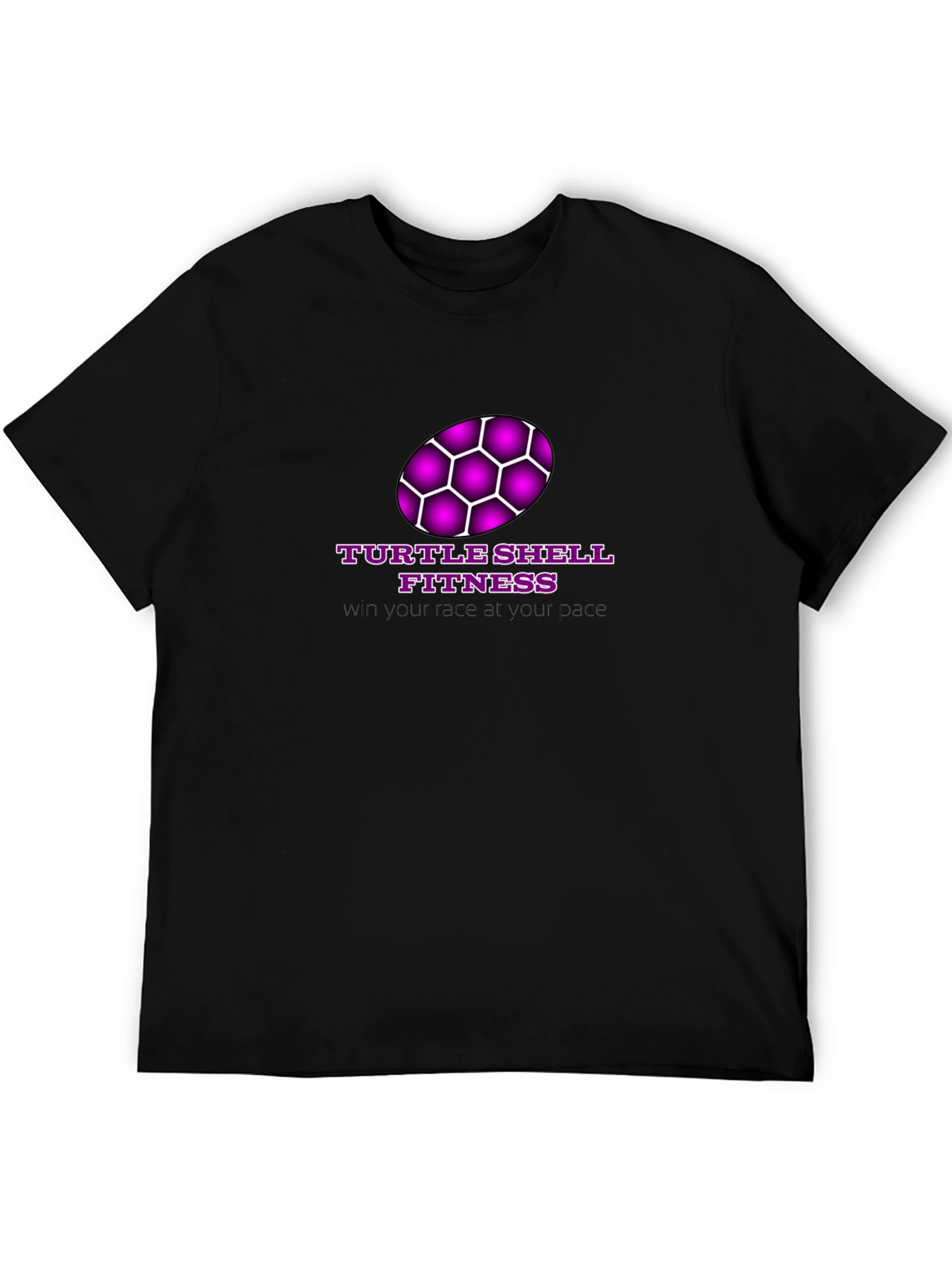 Turtle Shell Fitness Graphic T-Shirt